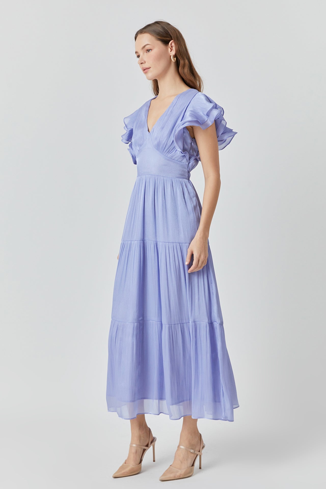 ENDLESS ROSE - Open Back Maxi Dress - DRESSES available at Objectrare