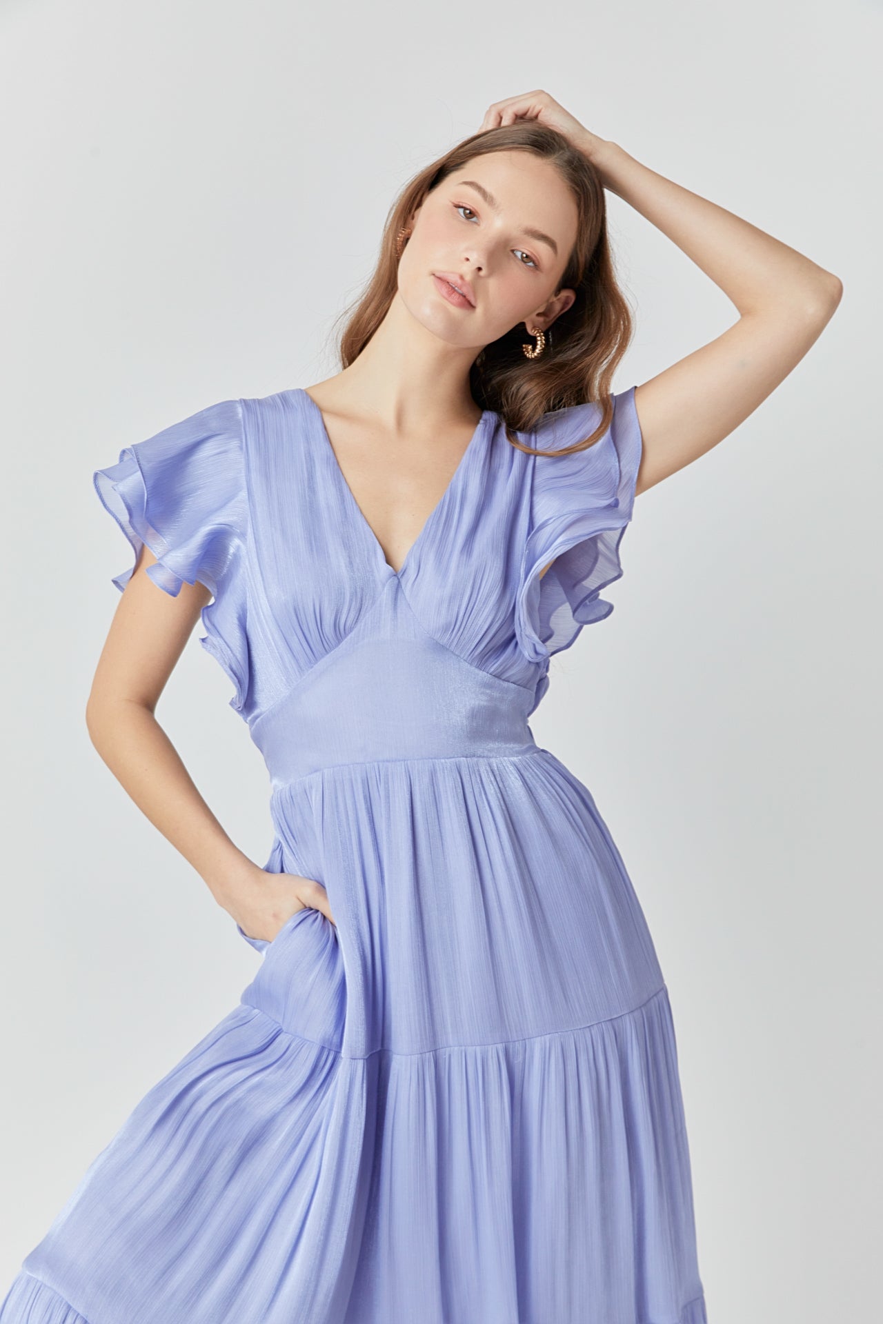 ENDLESS ROSE - Open Back Maxi Dress - DRESSES available at Objectrare