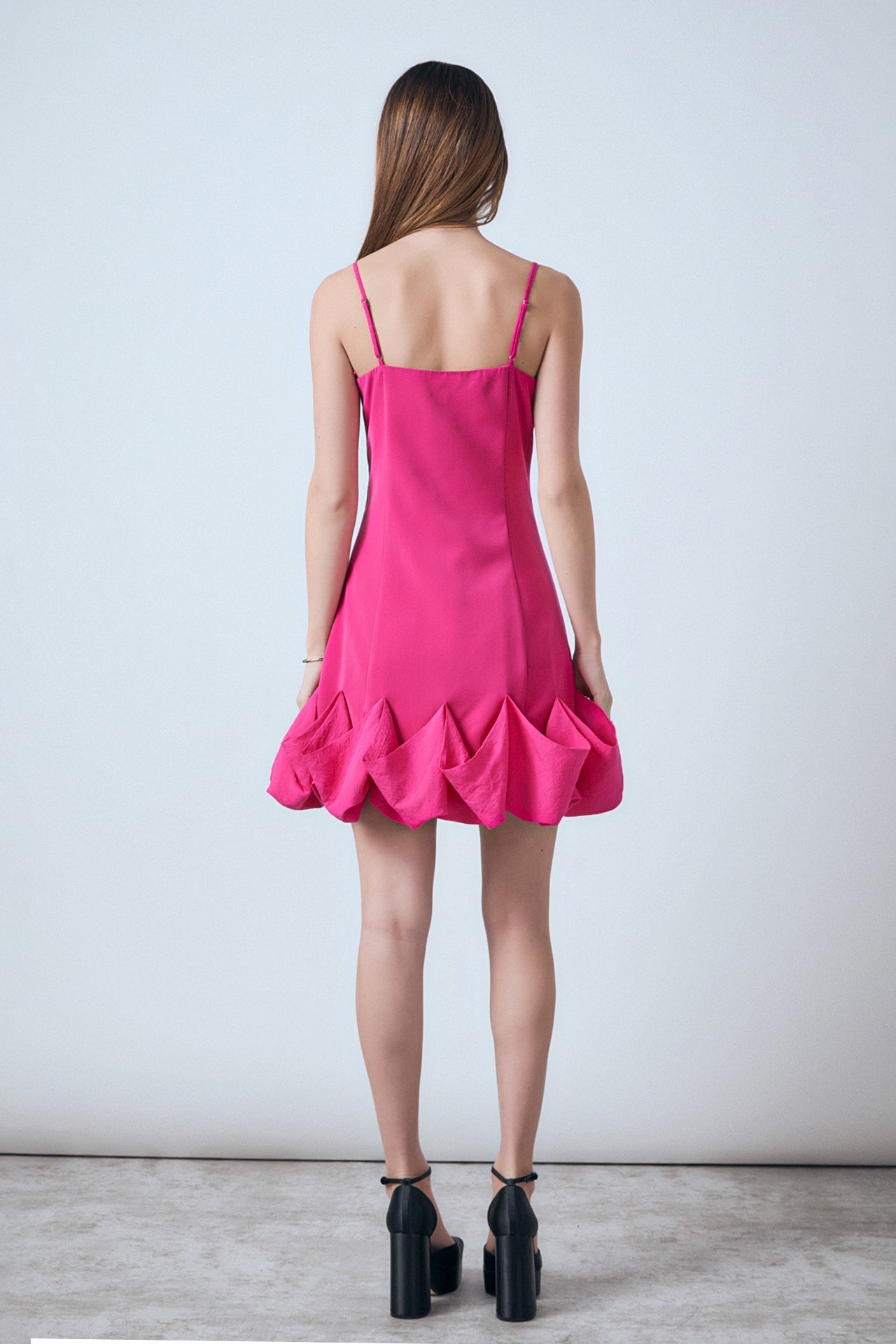 ENDLESS ROSE - Rose Bubble Mini Dress - DRESSES available at Objectrare