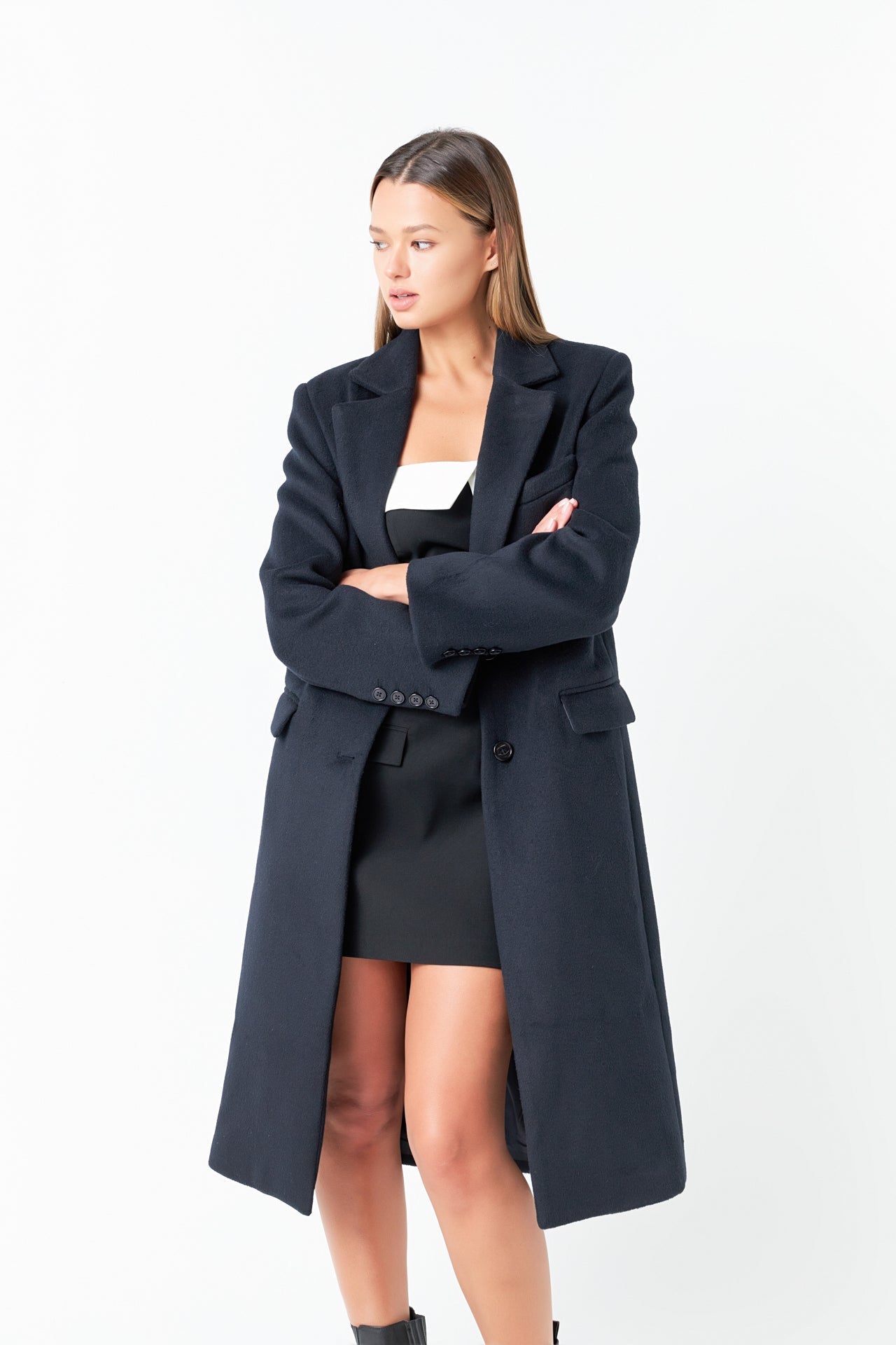 GREY LAB - Oversize Wool Trench Coat - COATS available at Objectrare