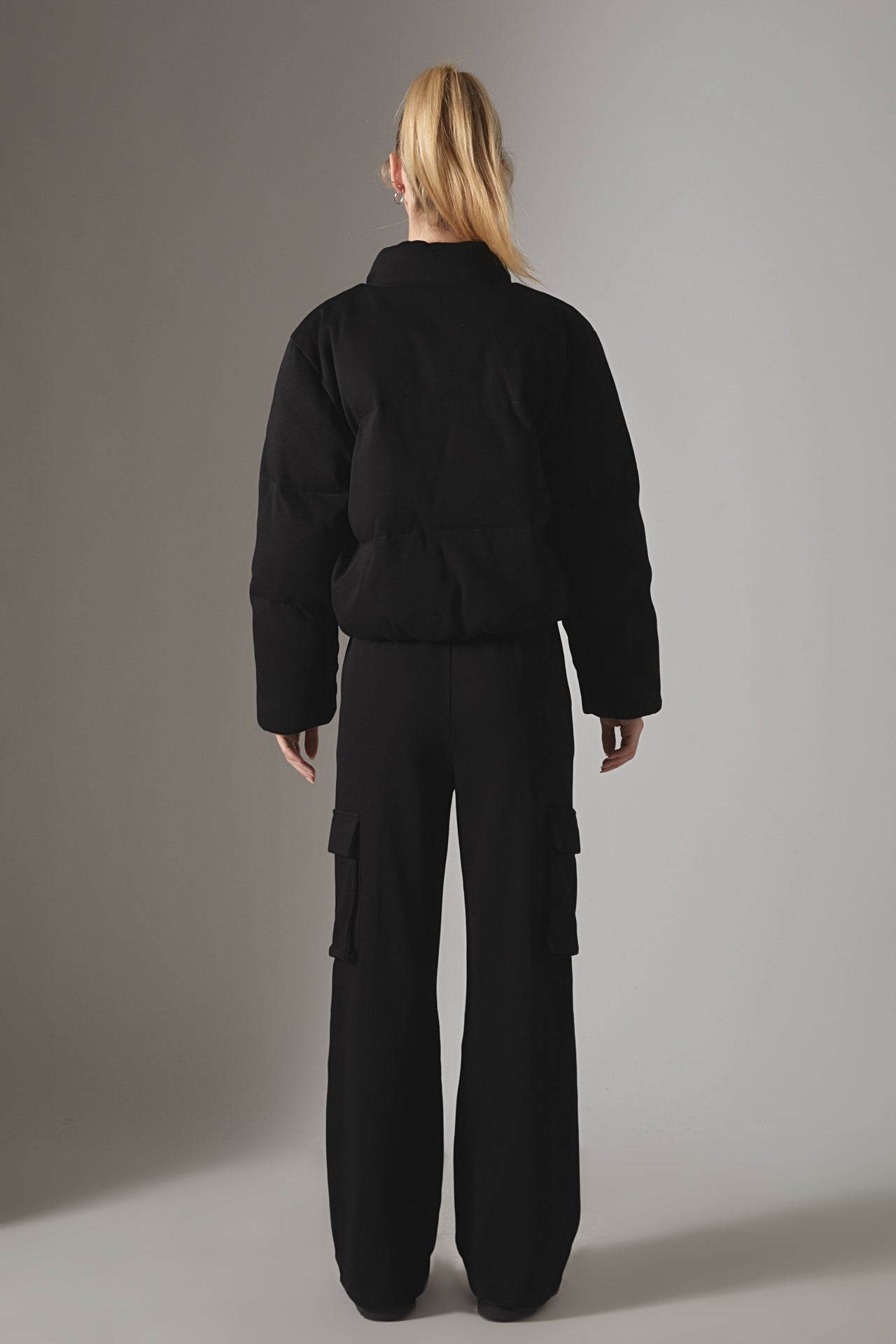 GREY LAB - Knit Puffer Jacket - JACKETS available at Objectrare