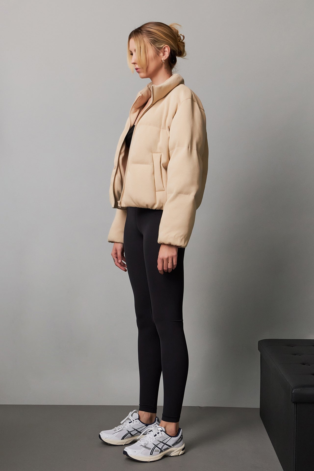 GREY LAB - Knit Puffer Jacket - JACKETS available at Objectrare