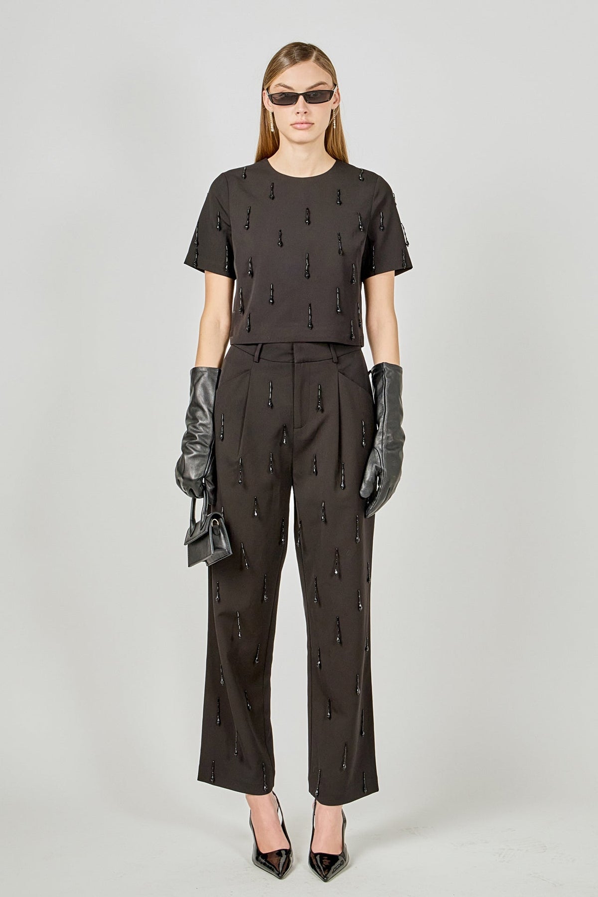 ENDLESS ROSE - Beaded Top - TOPS available at Objectrare