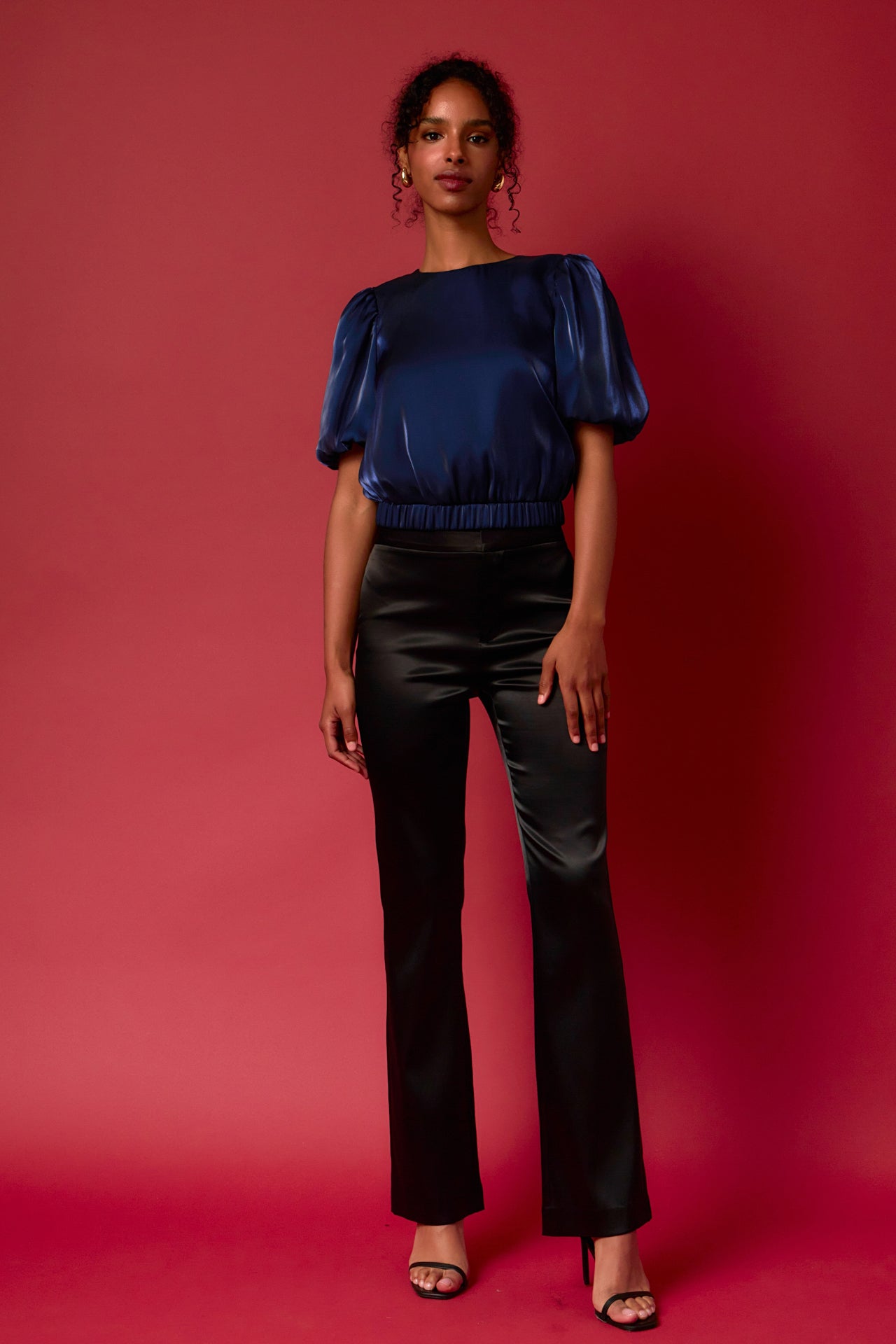 ENDLESS ROSE - Blouson Sheen Top - TOPS available at Objectrare
