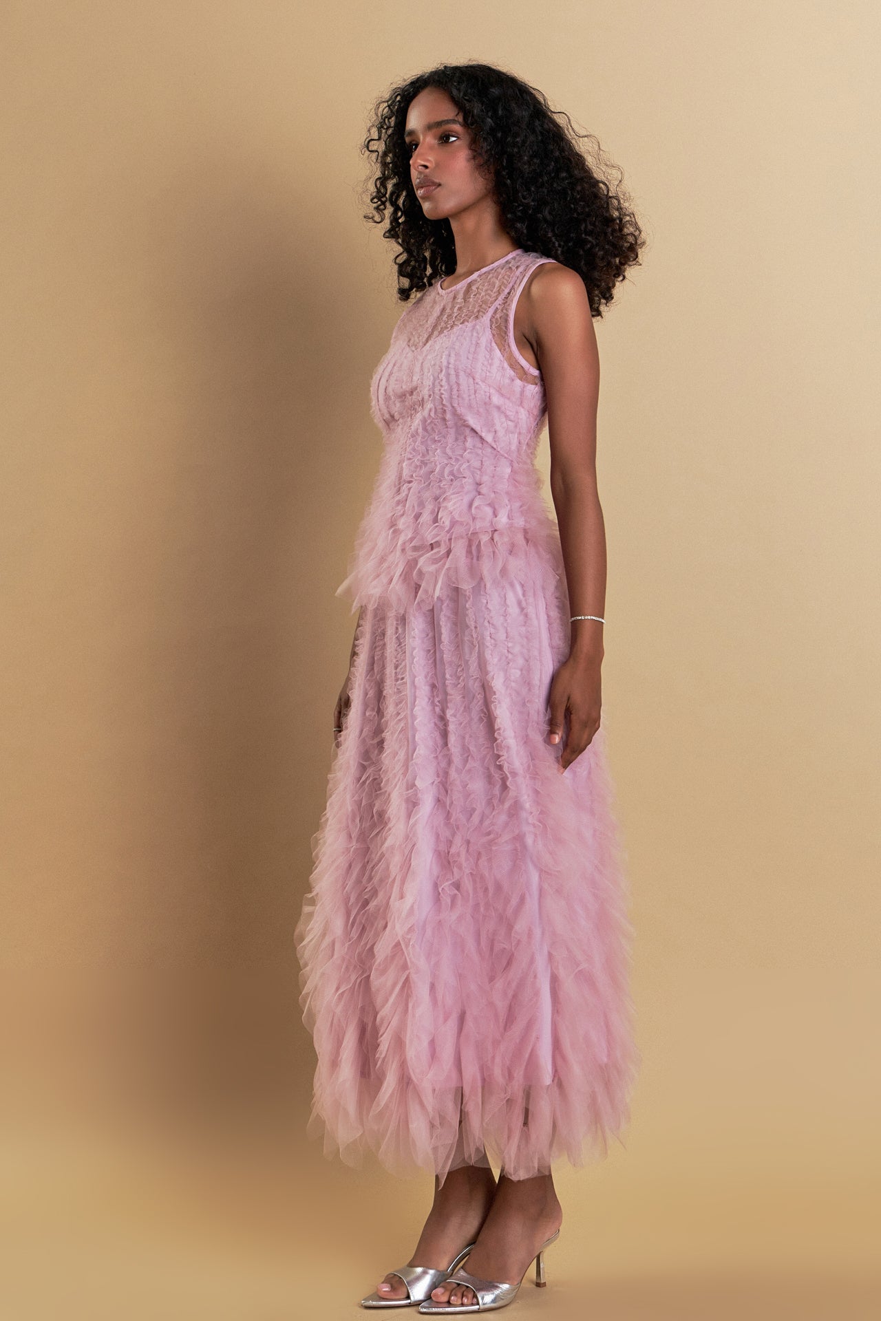 ENDLESS ROSE - Tulle Maxi Skirt - SKIRTS available at Objectrare