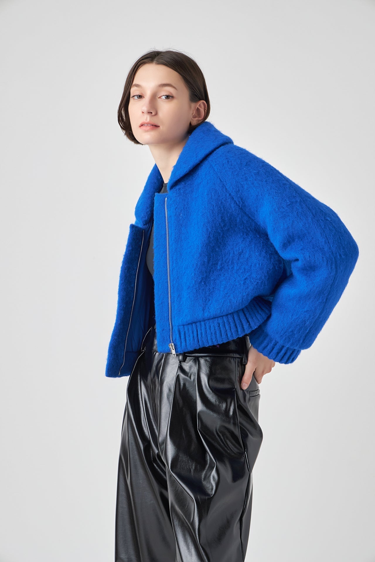 GREY LAB - Felt Solid Bomber - JACKETS available at Objectrare