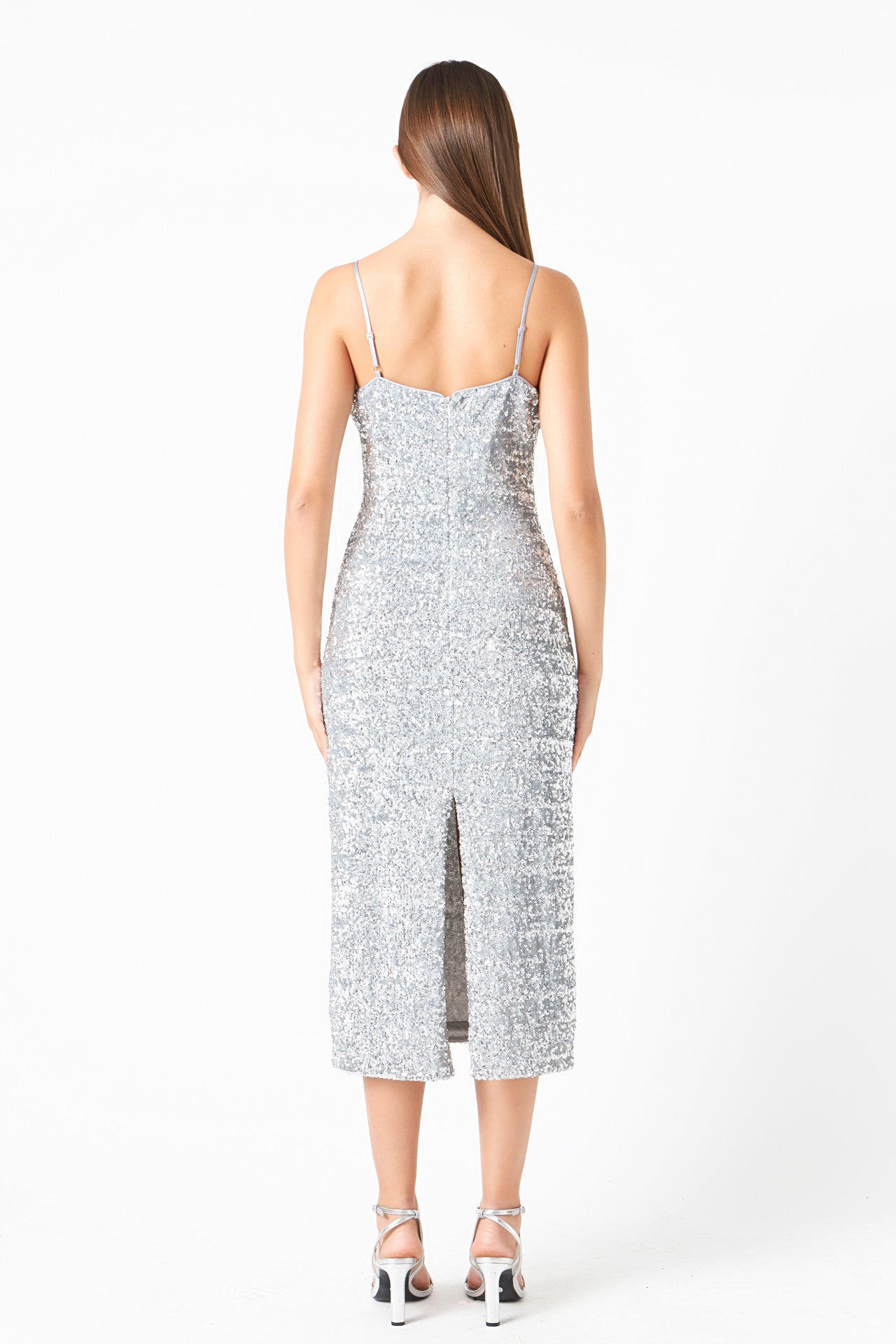 ENDLESS ROSE - Sequins Roses Maxi Dress - DRESSES available at Objectrare
