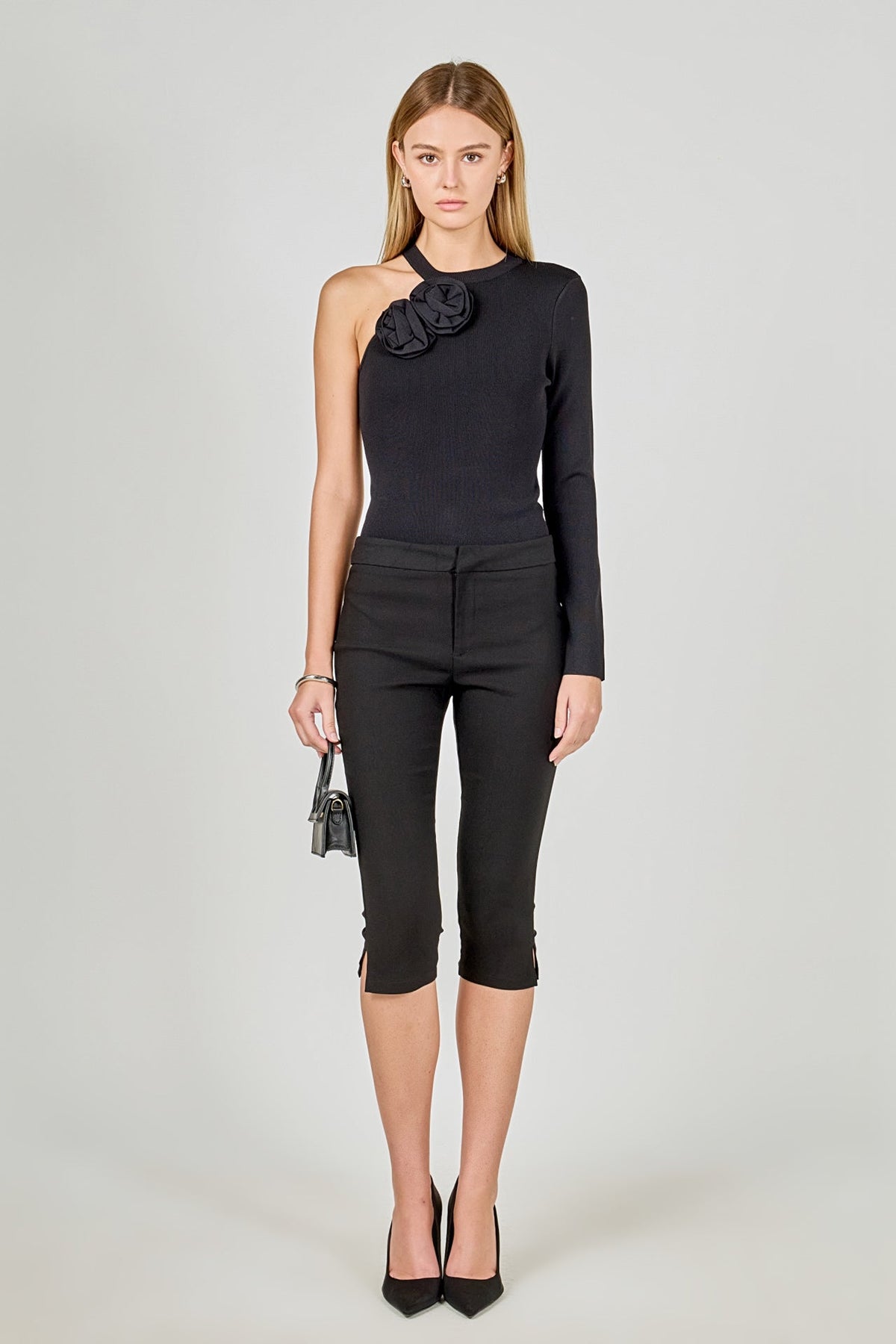 ENDLESS ROSE - Rose Knit Top - TOPS available at Objectrare