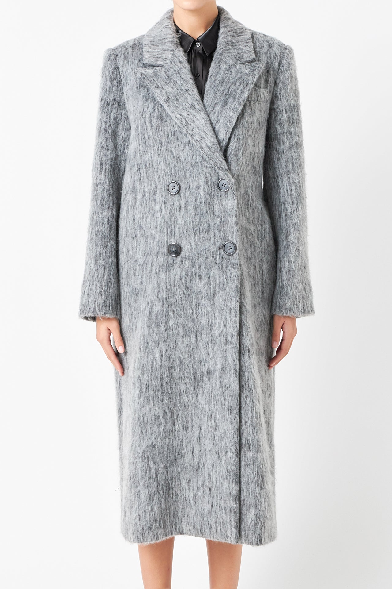 ENDLESS ROSE - Power Tailored Long Coat - COATS available at Objectrare