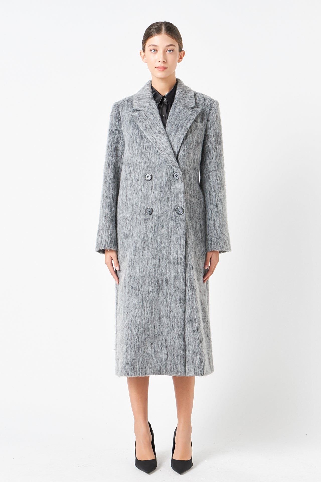 ENDLESS ROSE - Power Tailored Long Coat - COATS available at Objectrare