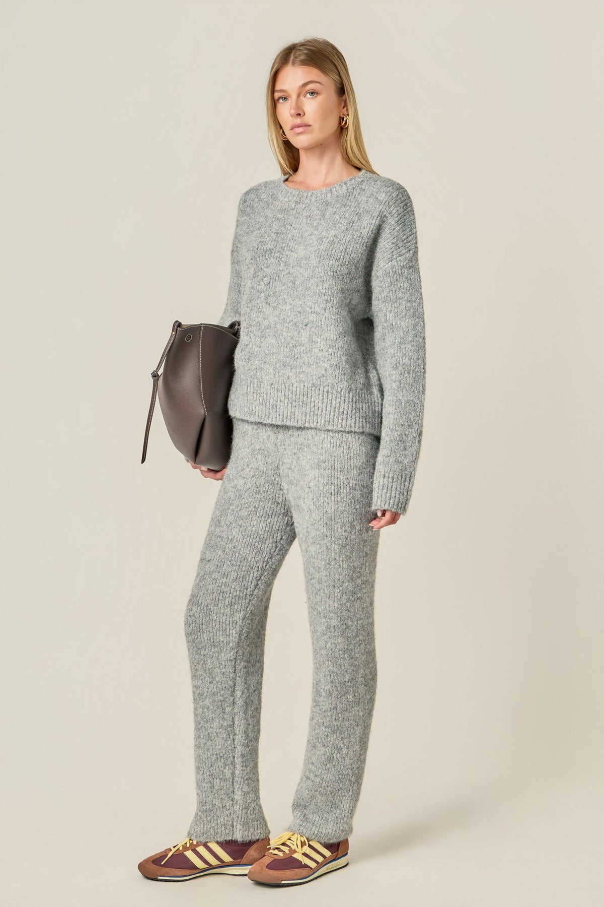 ENGLISH FACTORY - Blend Sweater Jogger Pants - PANTS available at Objectrare