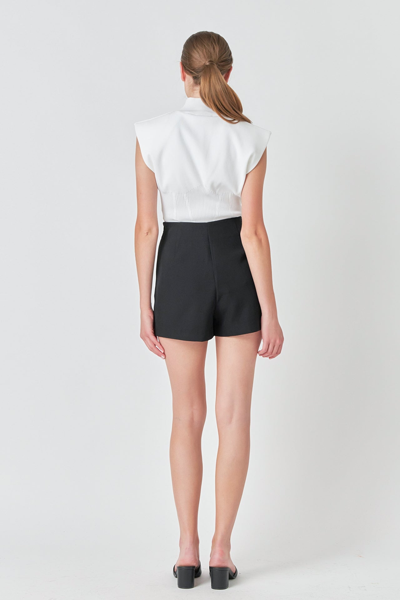 ENDLESS ROSE - High Waisted Shorts - SHORTS available at Objectrare