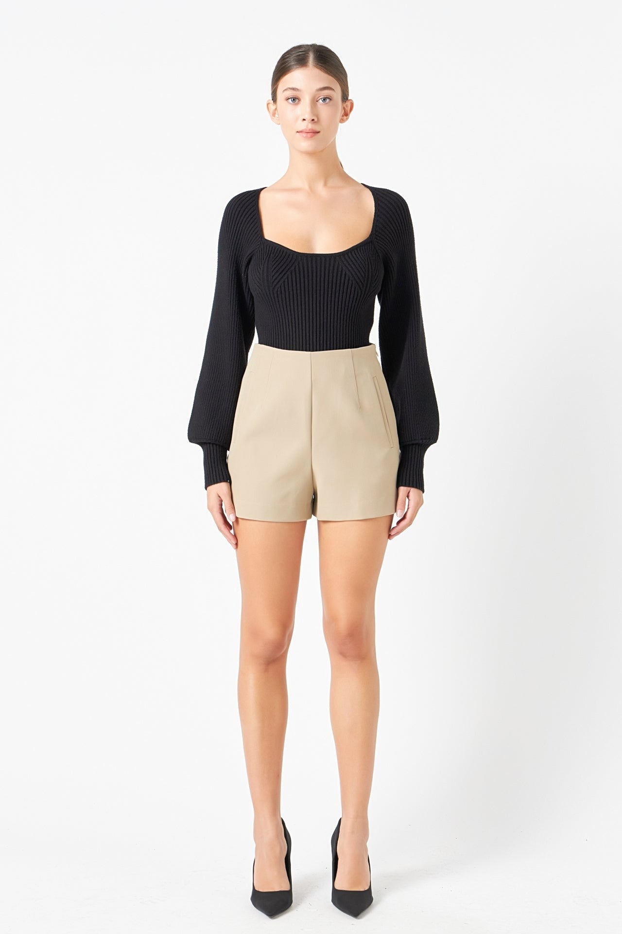 ENDLESS ROSE - Knitted Top - SWEATERS & KNITS available at Objectrare