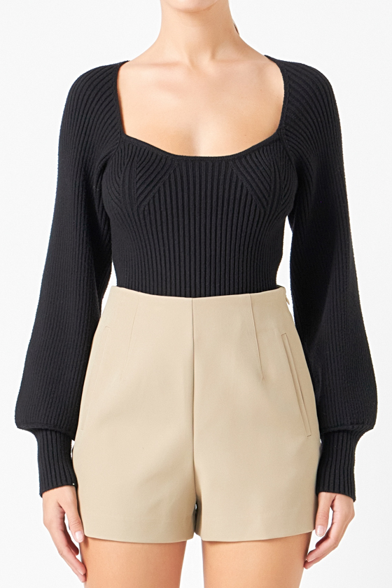 ENDLESS ROSE - Knitted Top - SWEATERS & KNITS available at Objectrare