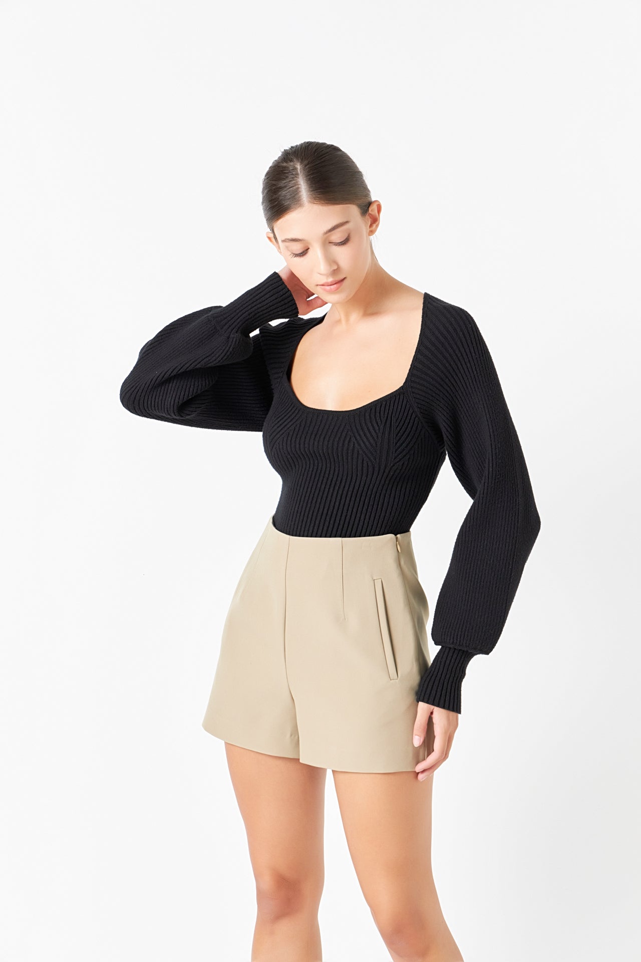 ENDLESS ROSE - Knitted Top - SWEATERS & KNITS available at Objectrare