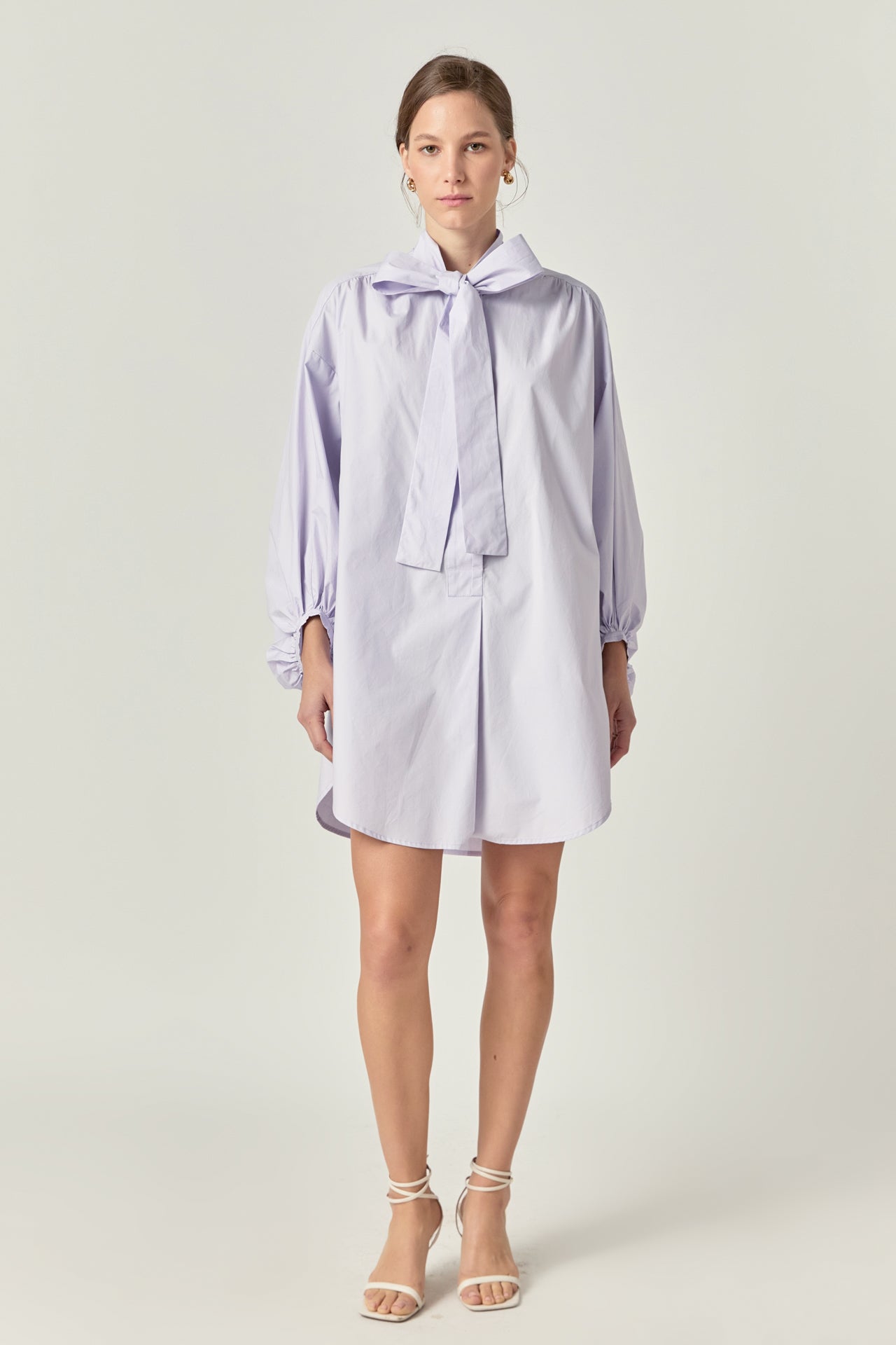 ENGLISH FACTORY - Billow Belted Mini Dress - DRESSES available at Objectrare