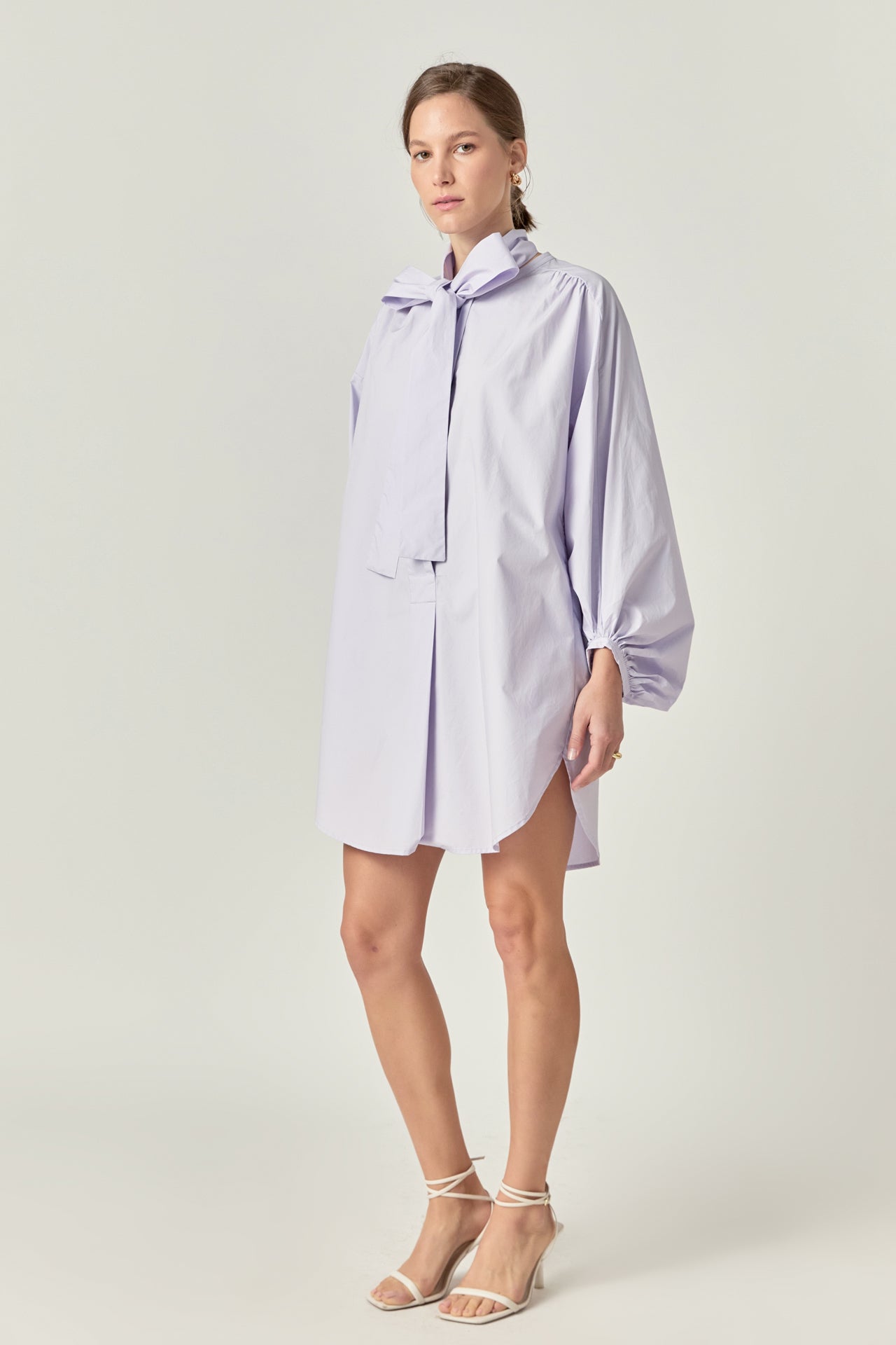 ENGLISH FACTORY - Billow Belted Mini Dress - DRESSES available at Objectrare