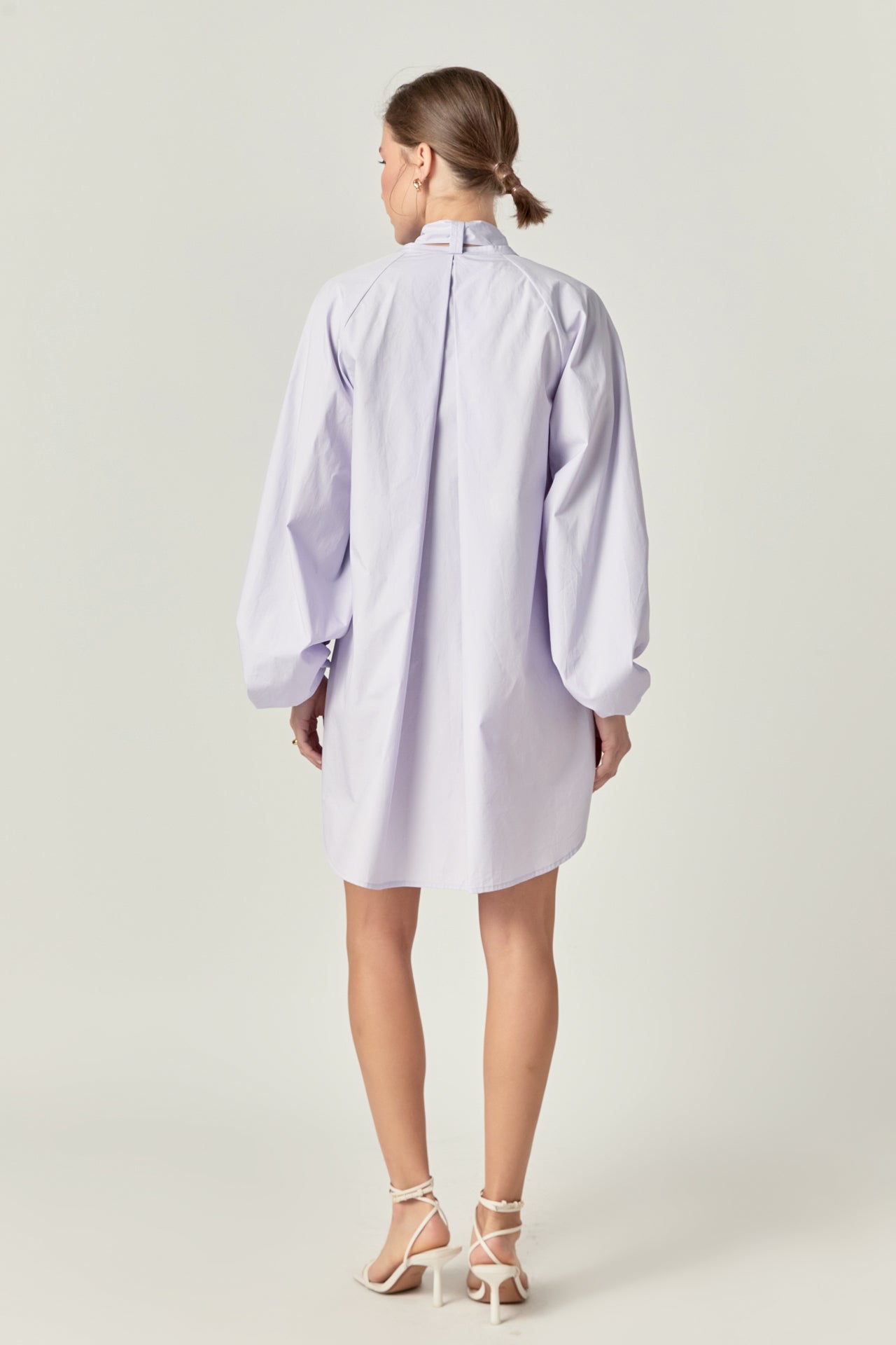 ENGLISH FACTORY - Billow Belted Mini Dress - DRESSES available at Objectrare