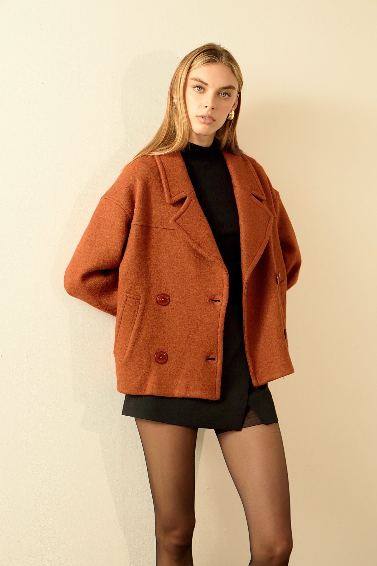 ENDLESS ROSE - Oversized Short Coat - JACKETS available at Objectrare