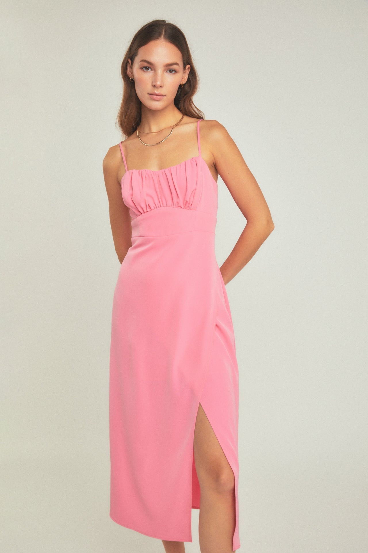 ENDLESS ROSE - Corset Bust Maxi Dress - DRESSES available at Objectrare