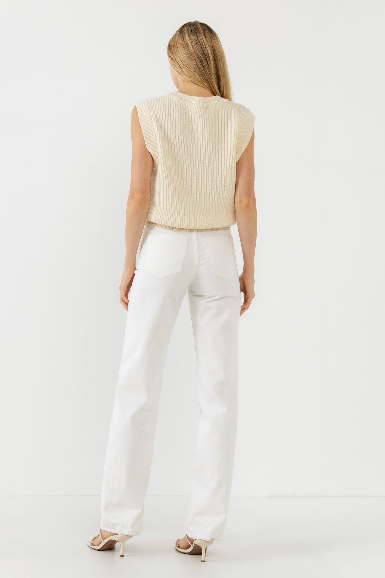 ENGLISH FACTORY - Classic Sweater Vest - SWEATERS & KNITS available at Objectrare