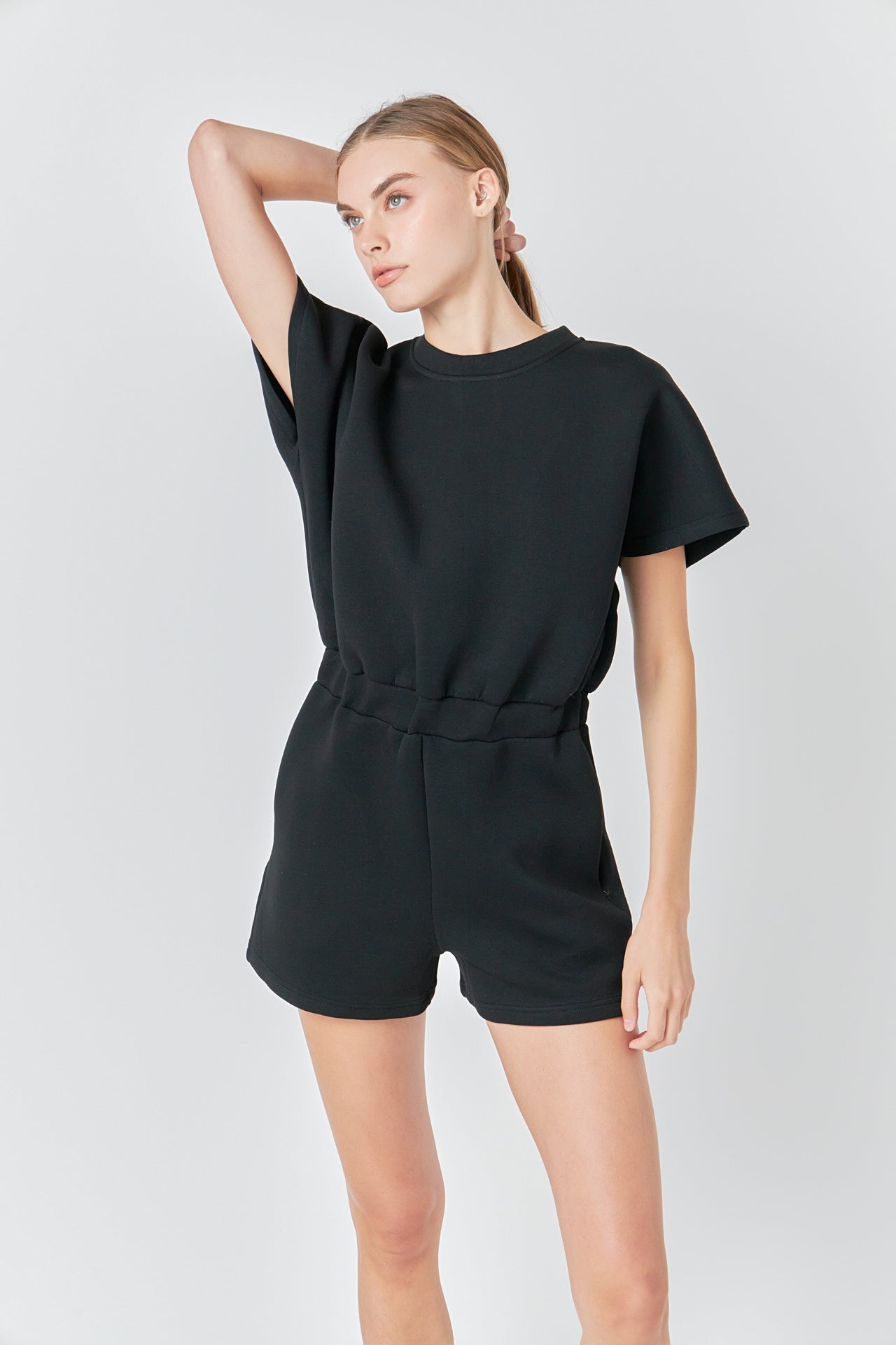 GREY LAB - Pocketed Romper - ROMPERS available at Objectrare