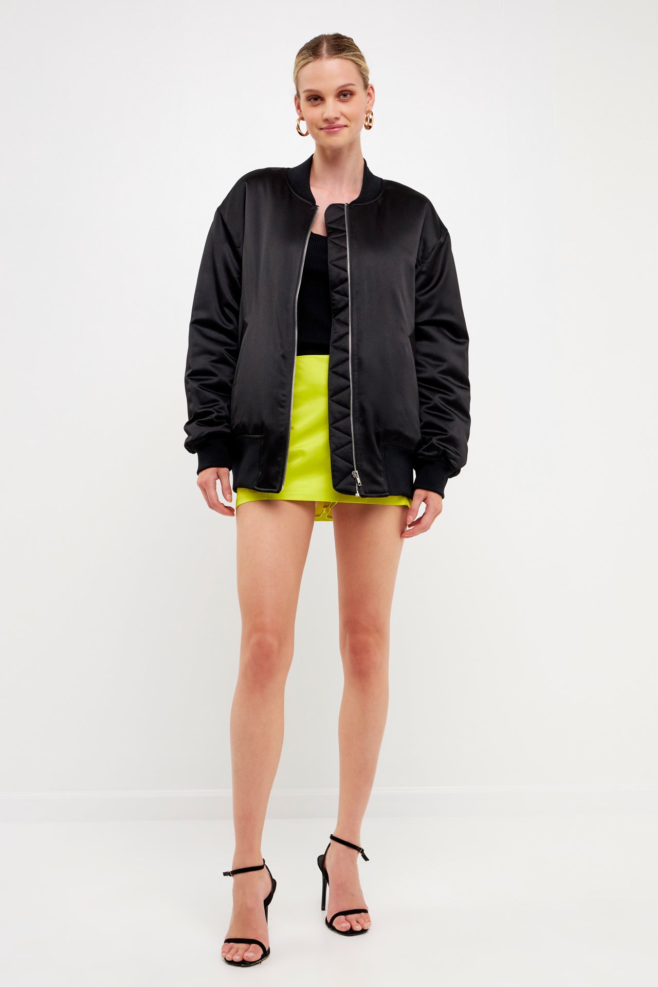 GREY LAB - Oversized Bomber Jacket - JACKETS available at Objectrare
