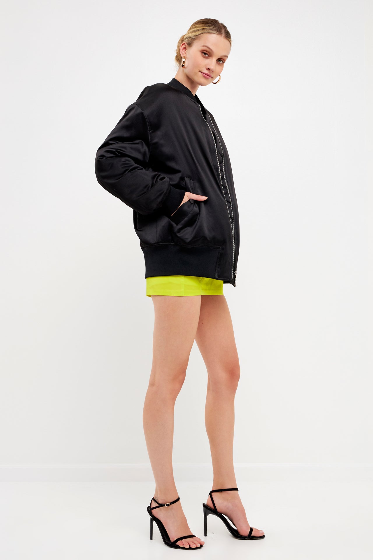 GREY LAB - Oversized Bomber Jacket - JACKETS available at Objectrare