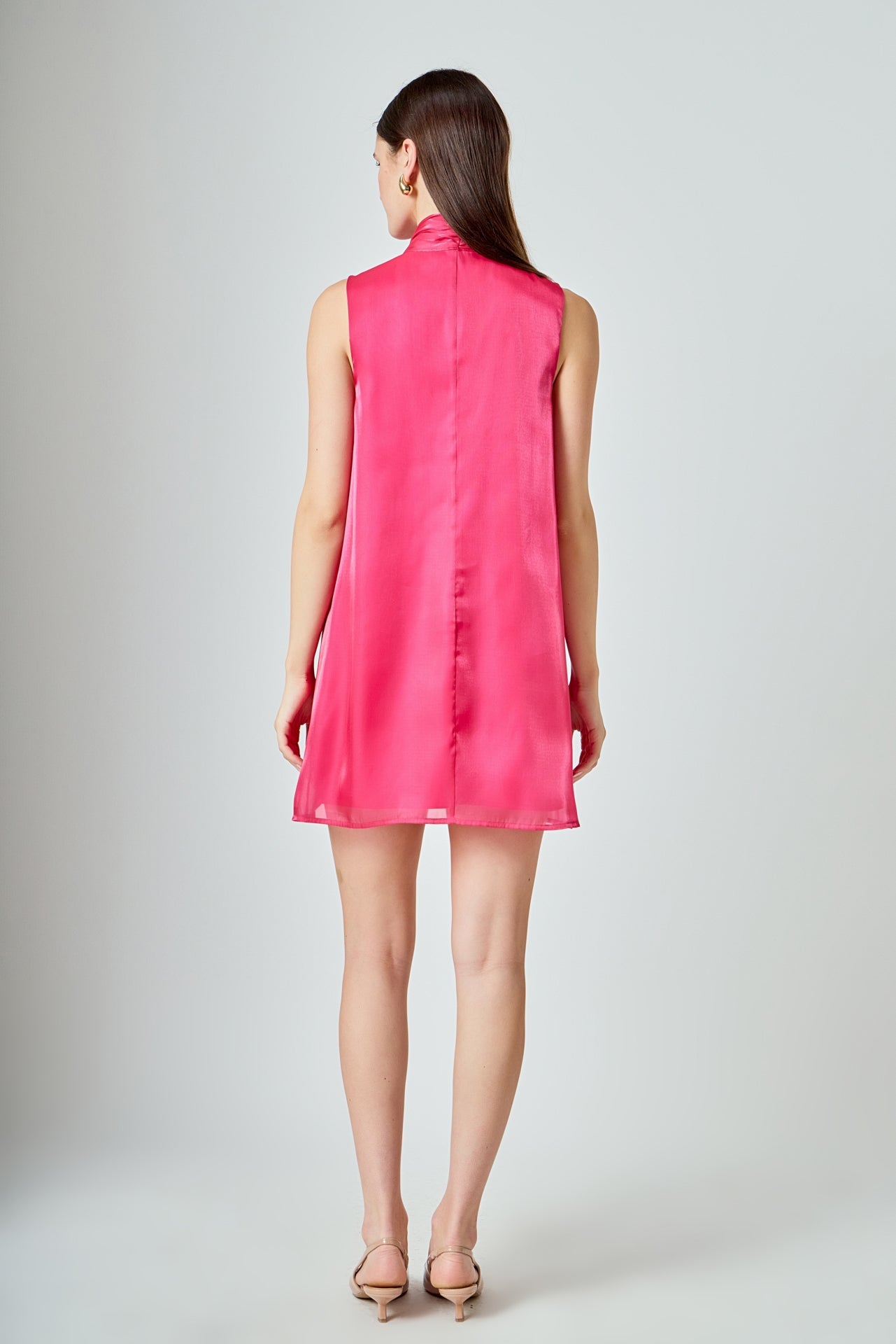 ENDLESS ROSE - Organza Mini Dress - DRESSES available at Objectrare
