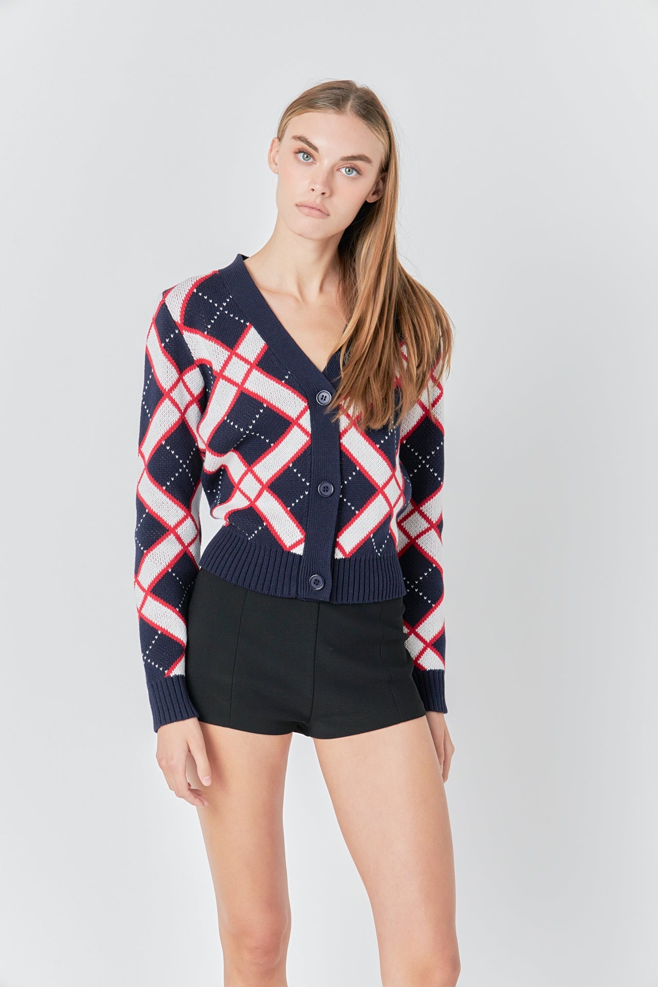 ENDLESS ROSE - V neck Cardigan - CARDIGANS available at Objectrare