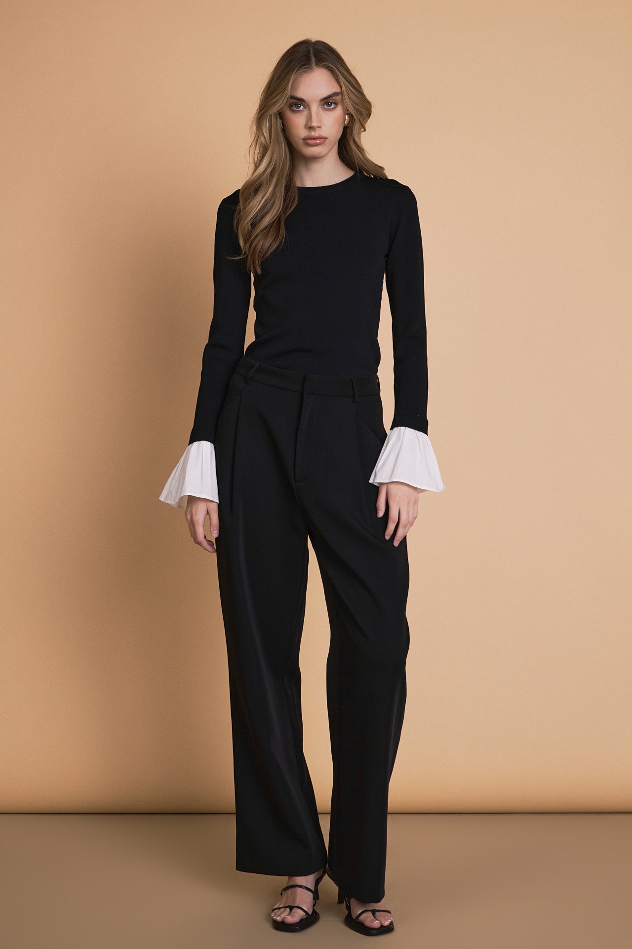 ENDLESS ROSE - Cotton Sleeve Top - TOPS available at Objectrare