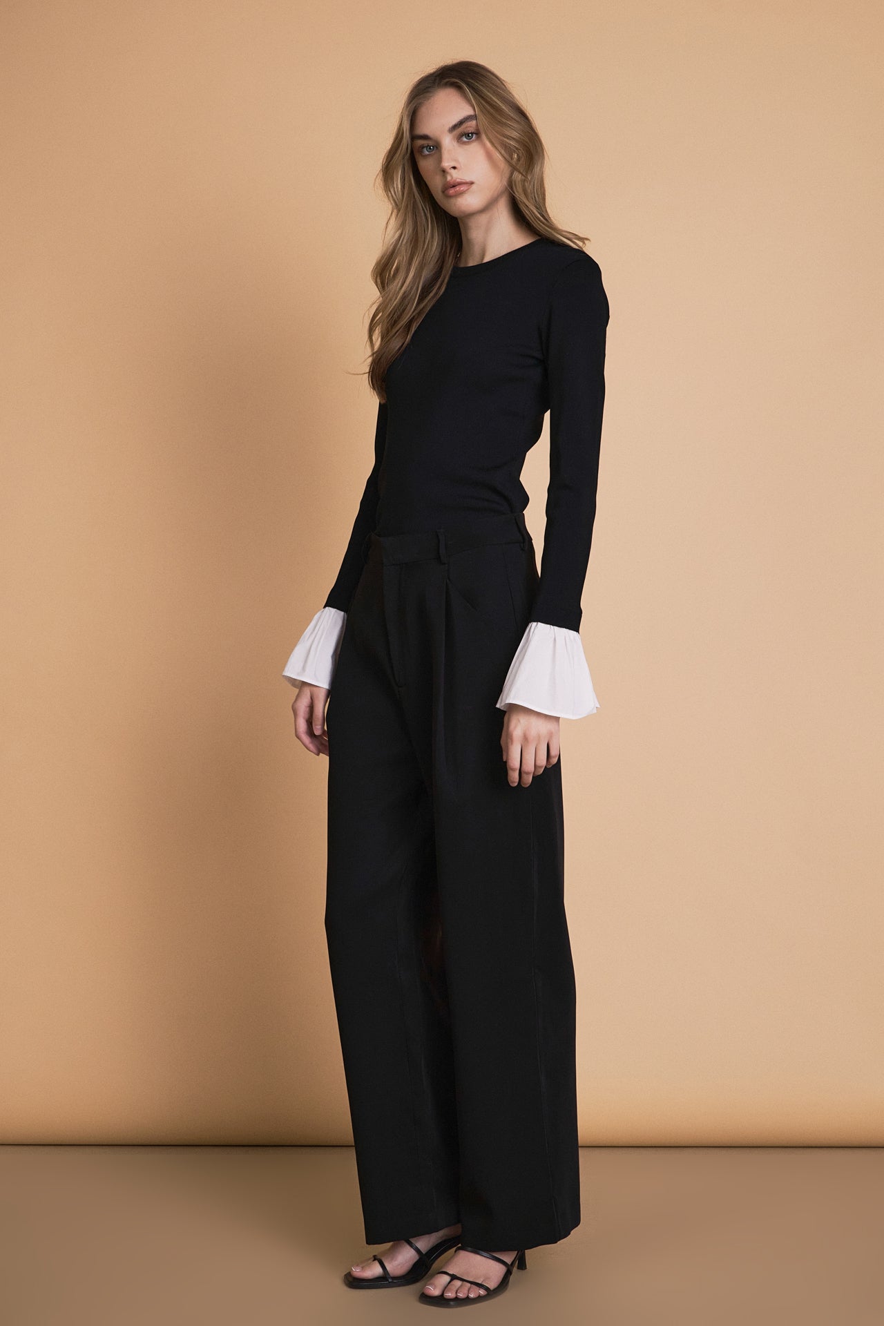 ENDLESS ROSE - Cotton Sleeve Top - TOPS available at Objectrare