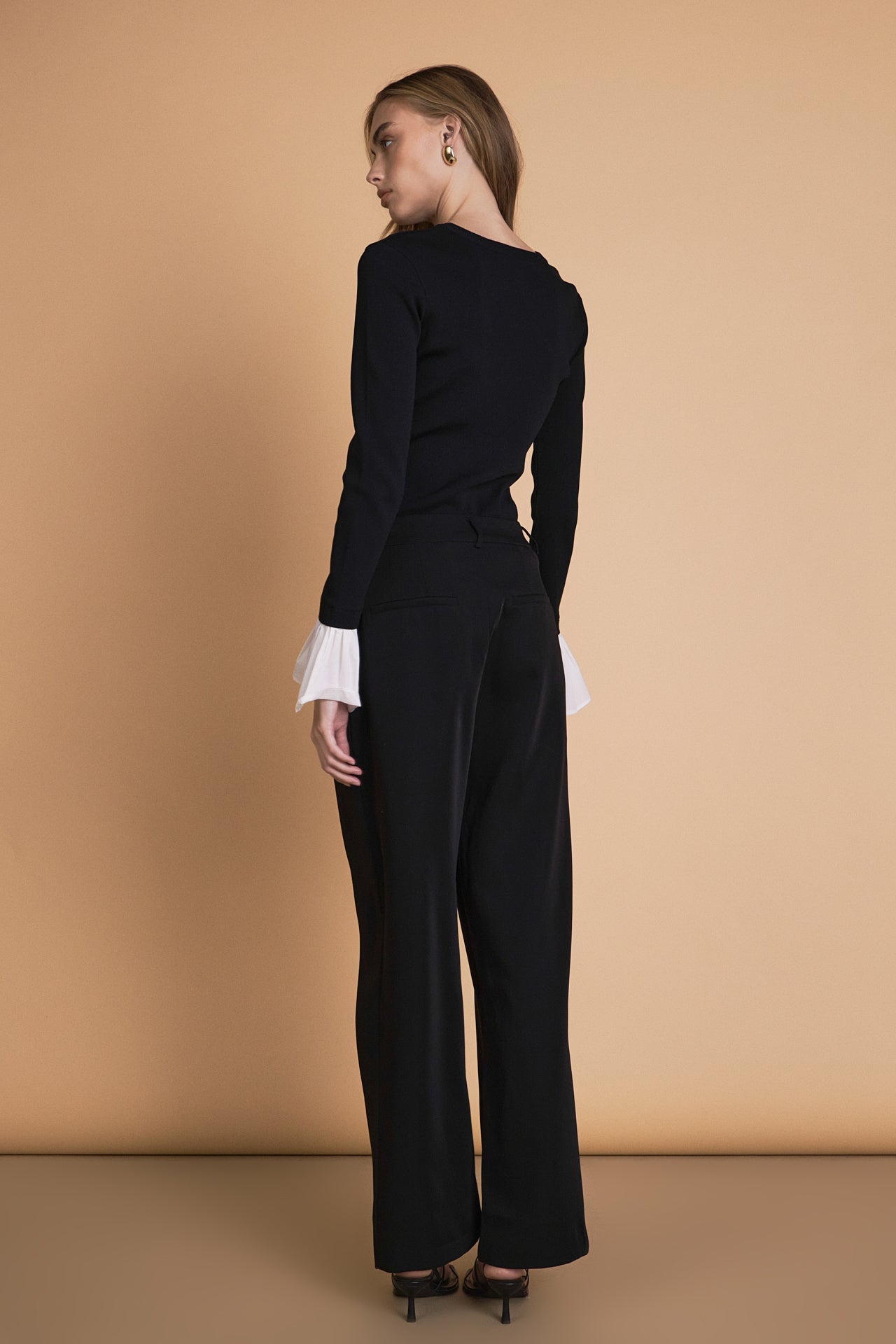 ENDLESS ROSE - Cotton Sleeve Top - TOPS available at Objectrare