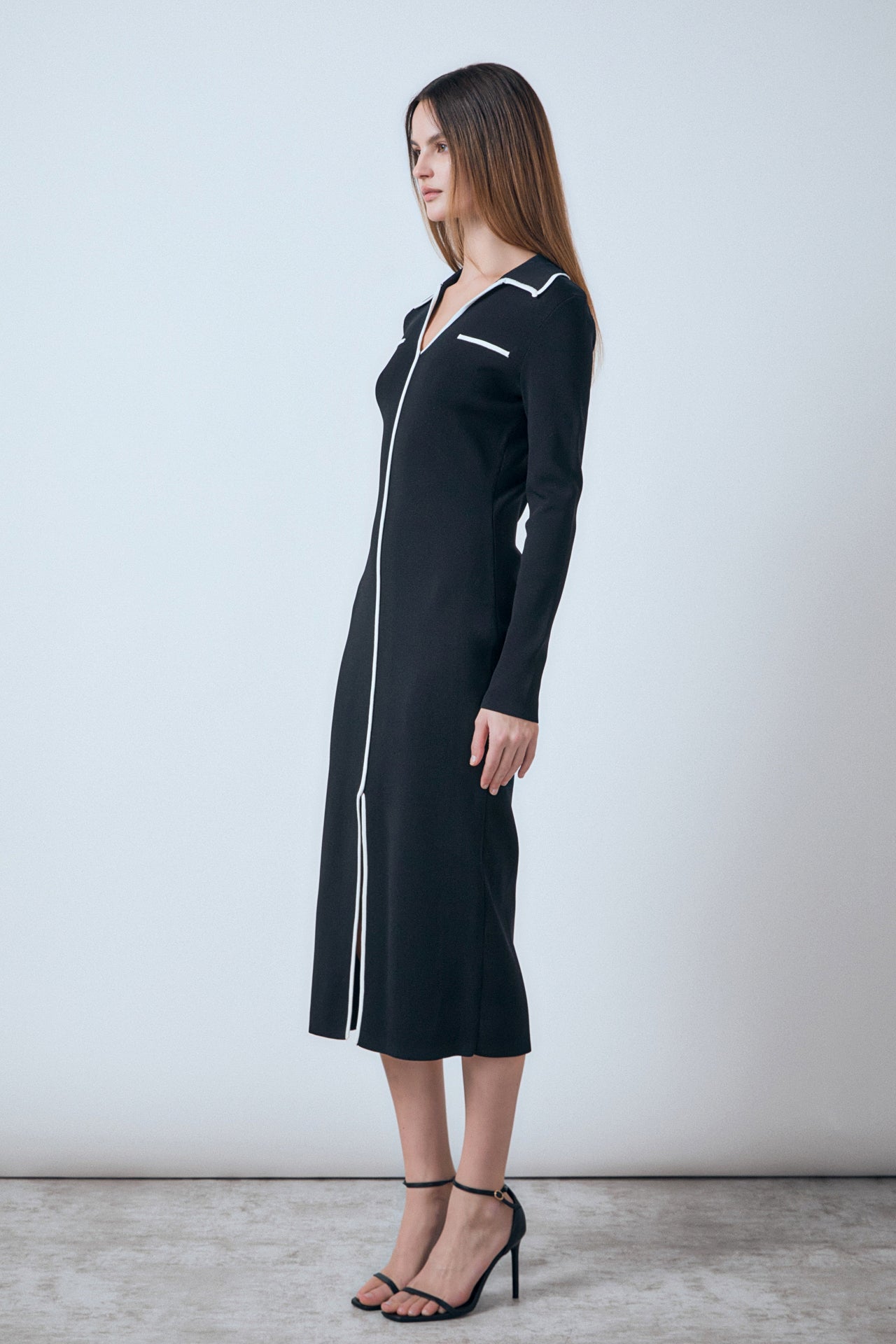 ENDLESS ROSE - Binded Midi Dress - DRESSES available at Objectrare