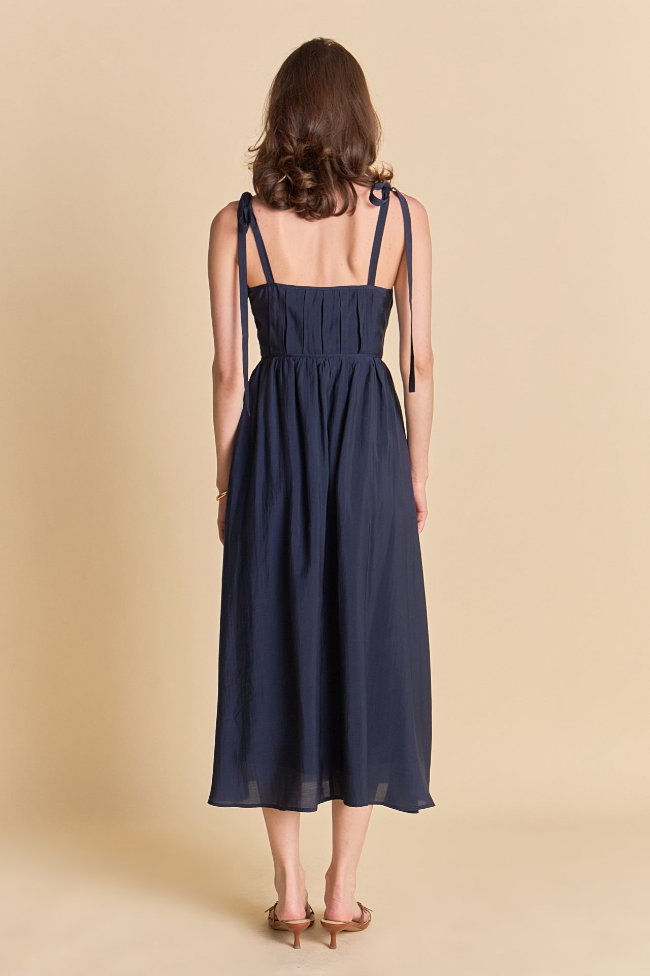 ENDLESS ROSE - Pleated Midi Dress - DRESSES available at Objectrare