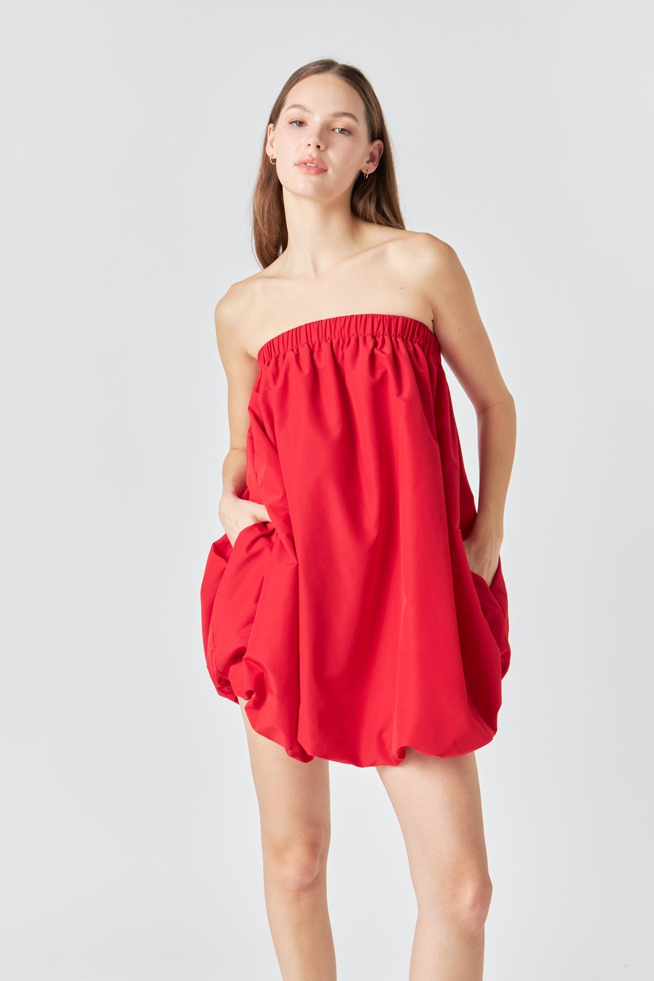 ENDLESS ROSE - Bubble Mini Dress - DRESSES available at Objectrare
