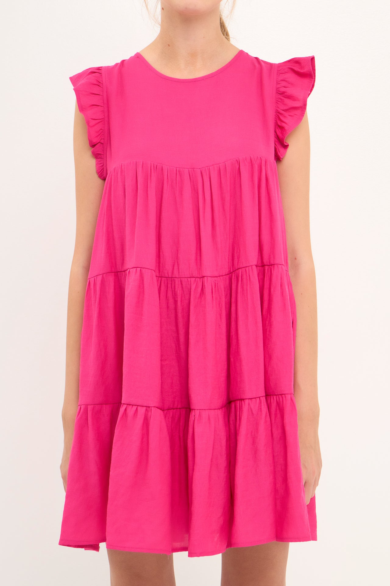 AFTER MARKET - Ruffled Tiered Dress - DRESSES available at Objectrare