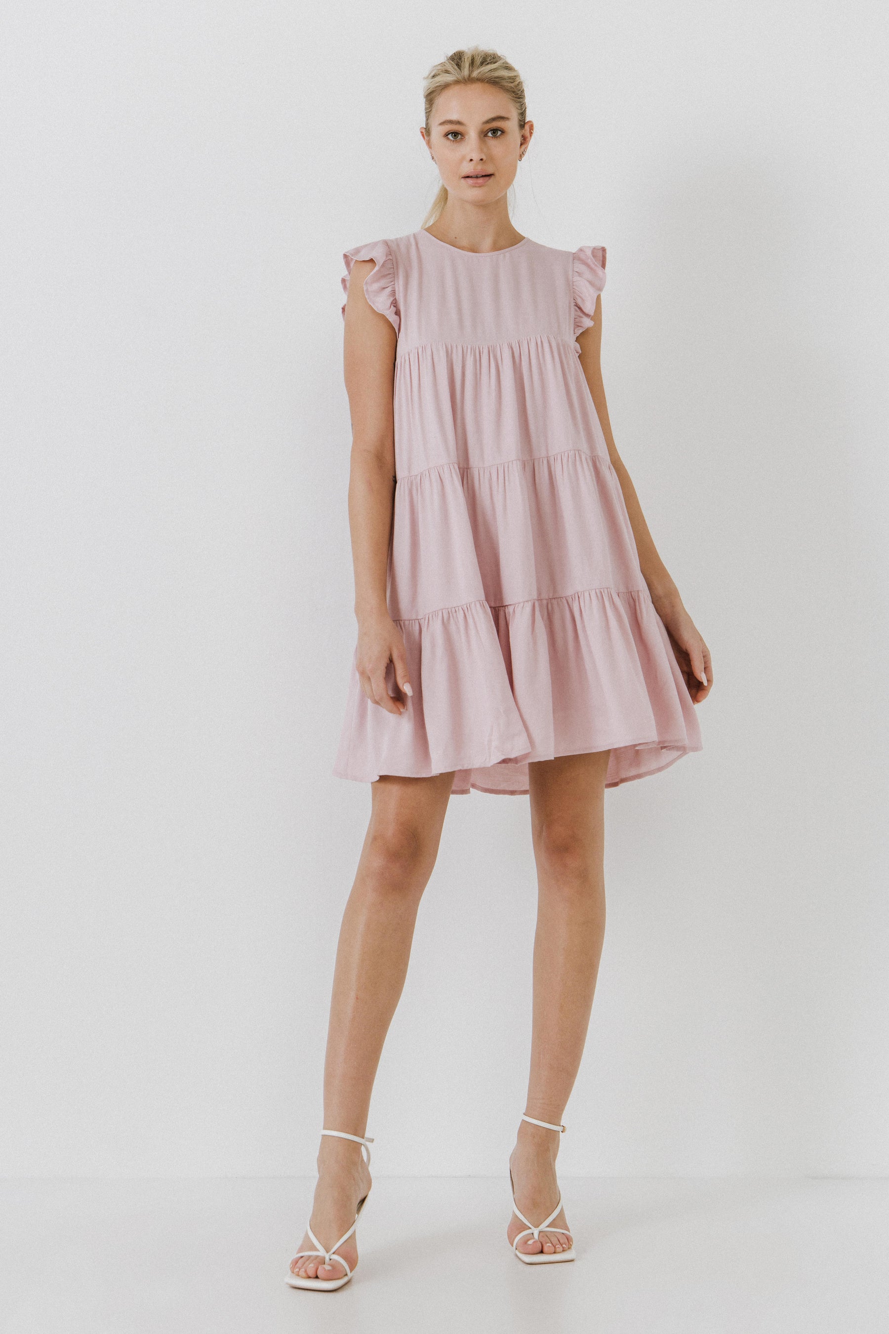 AFTER MARKET - Ruffled Tiered Dress - DRESSES available at Objectrare