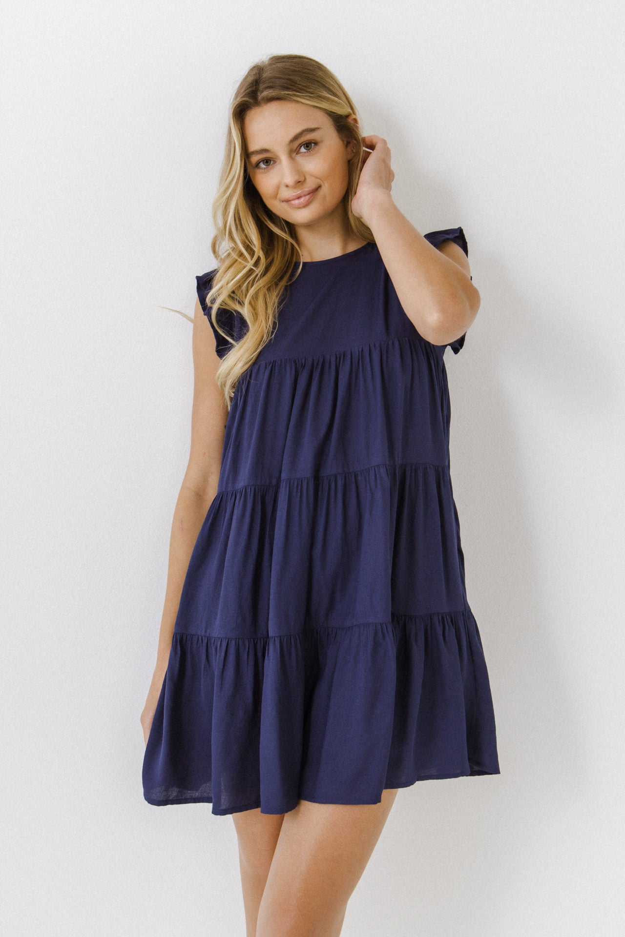 Ruffled Tiered Dress