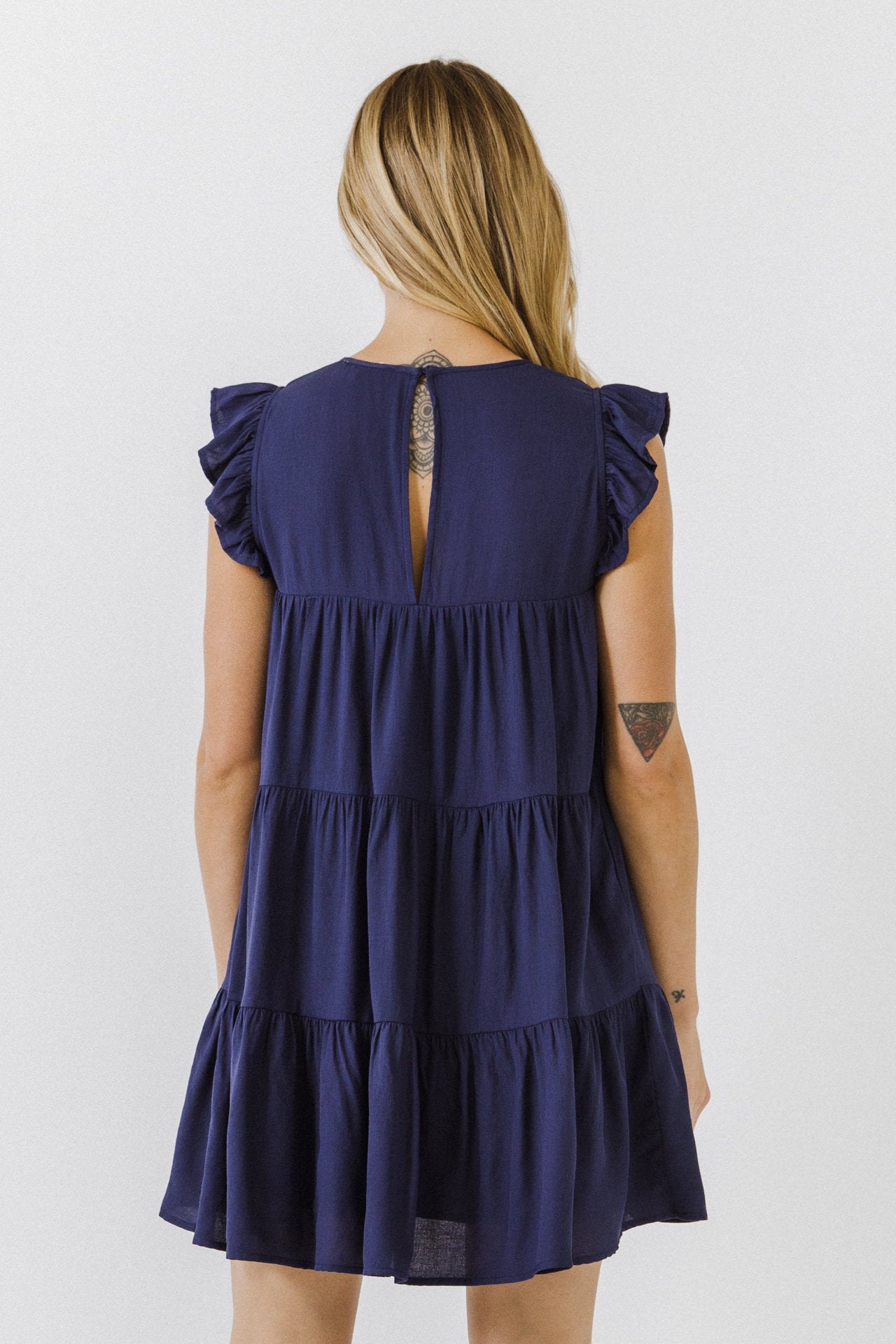 Ruffled Tiered Dress