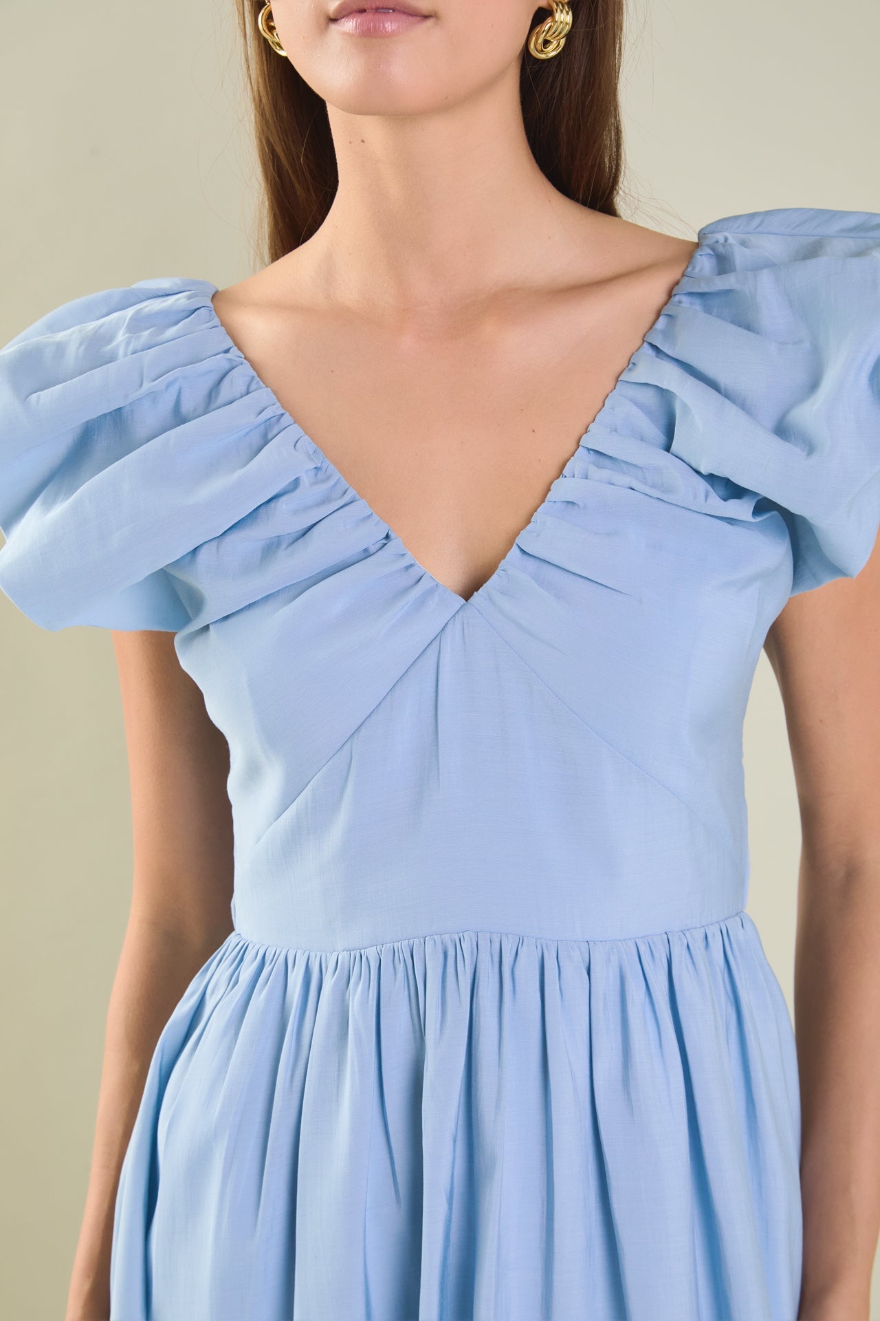 ENDLESS ROSE - Back Bow Tied Maxi Dress - DRESSES available at Objectrare