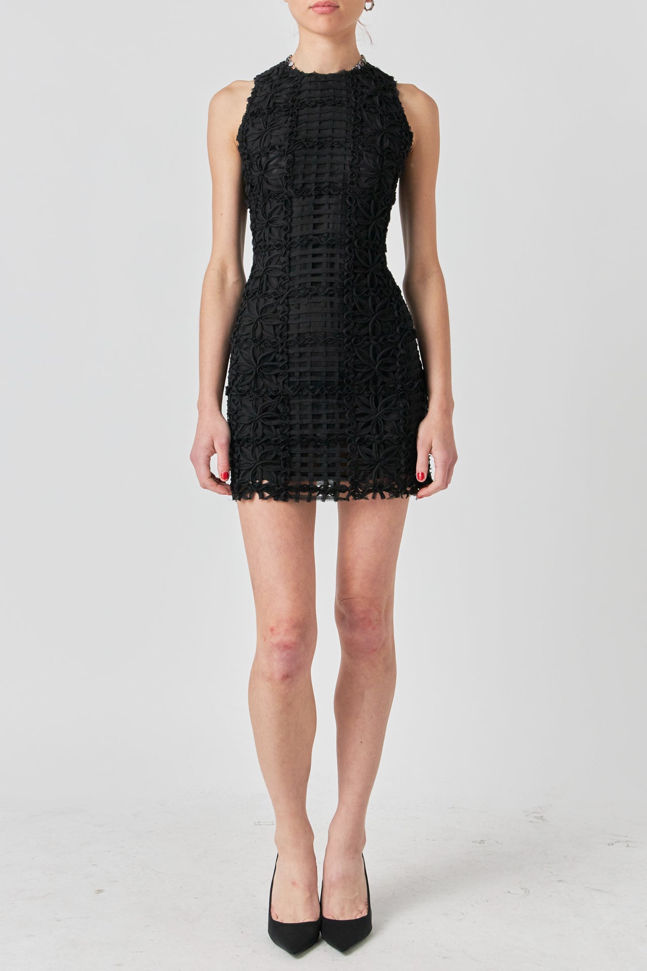 Lace Mini Dress