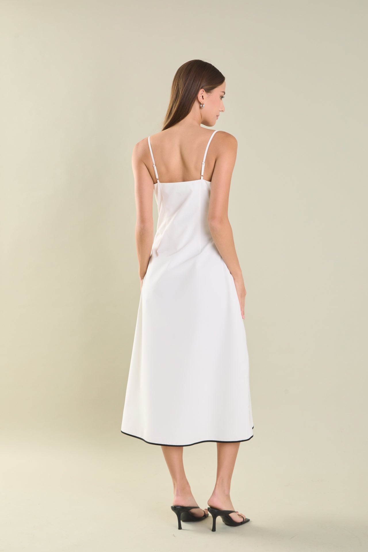 ENDLESS ROSE - Pocket Detail Midi Dress - DRESSES available at Objectrare