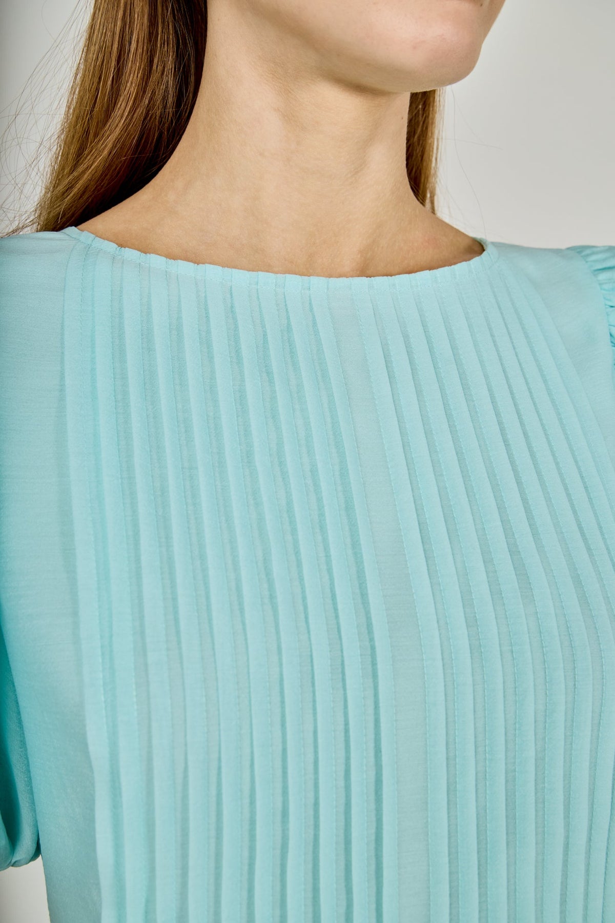 Pintuck Mini Dress