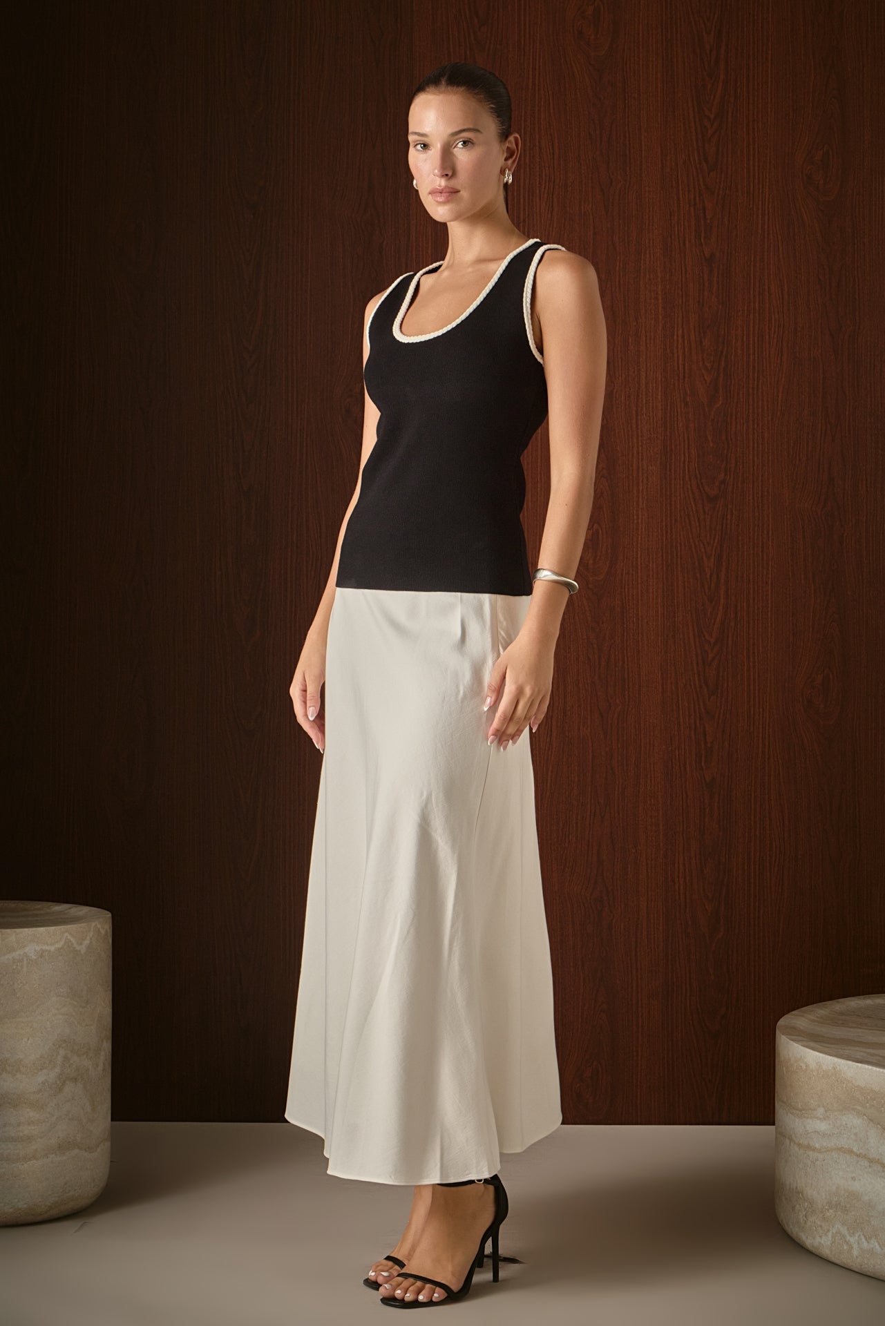 ENDLESS ROSE - Braided knit Top - TOPS available at Objectrare