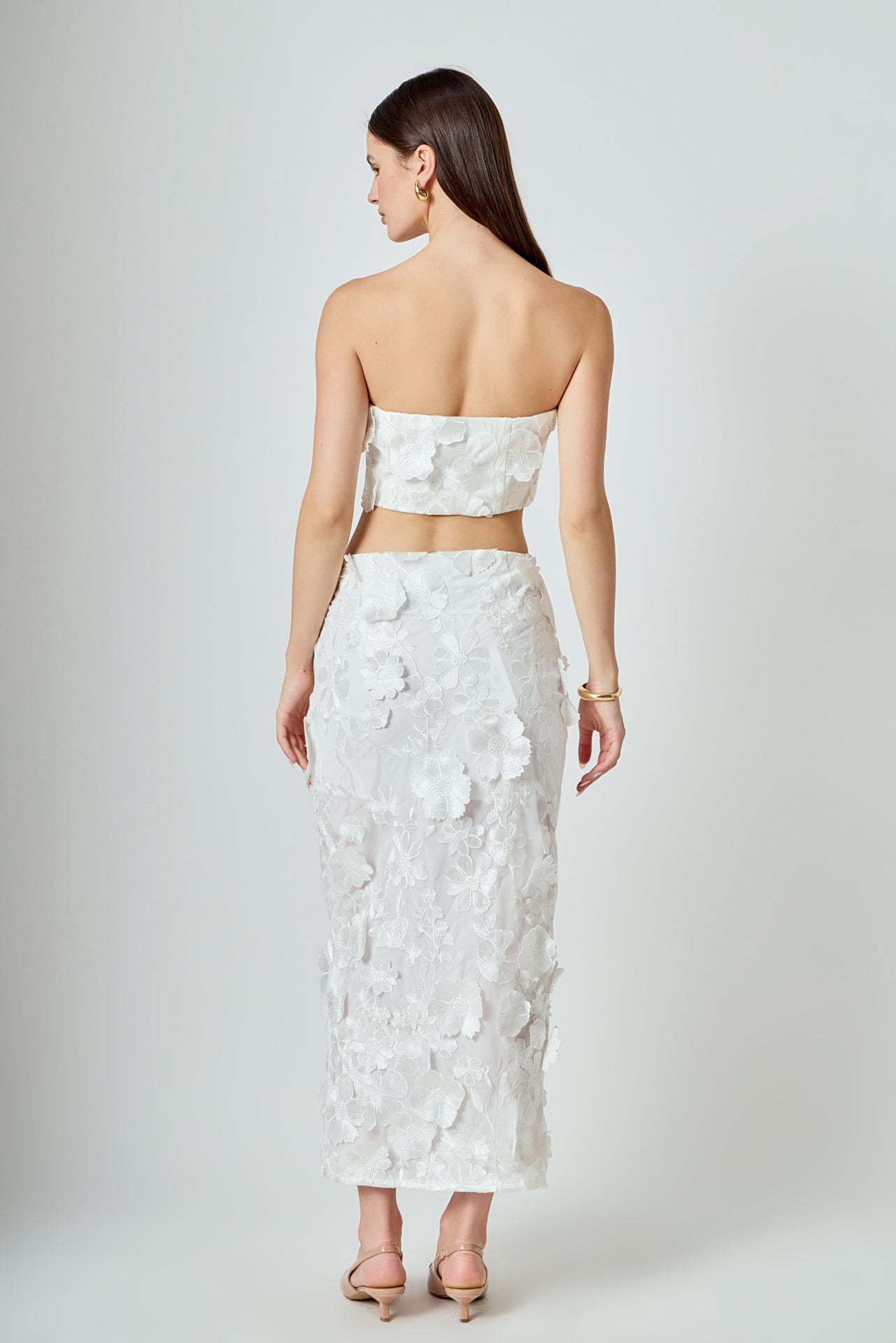 ENDLESS ROSE - Floral Embroidered Set - TOPS available at Objectrare