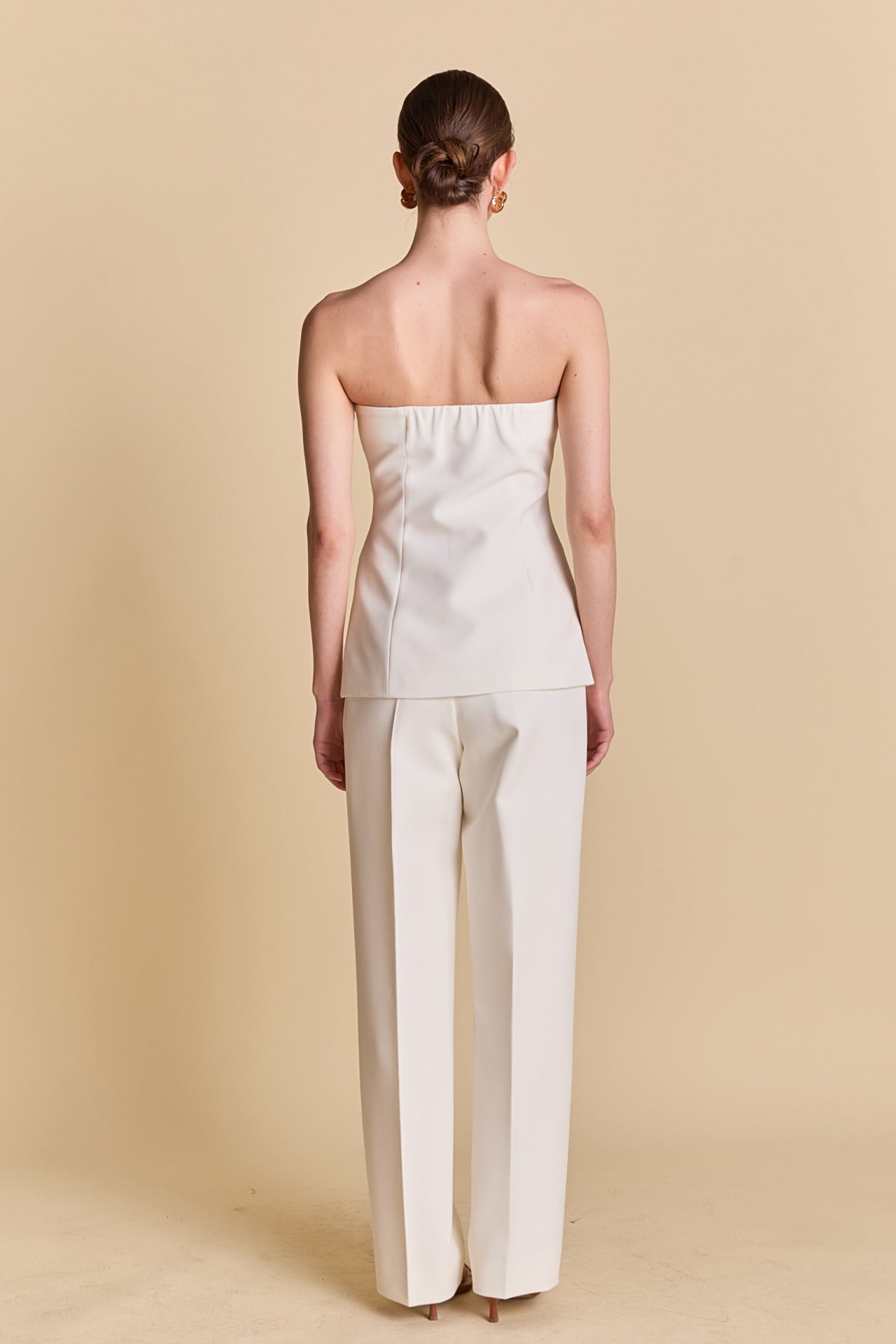 ENDLESS ROSE - Strapless Suit Long Top - TOPS available at Objectrare