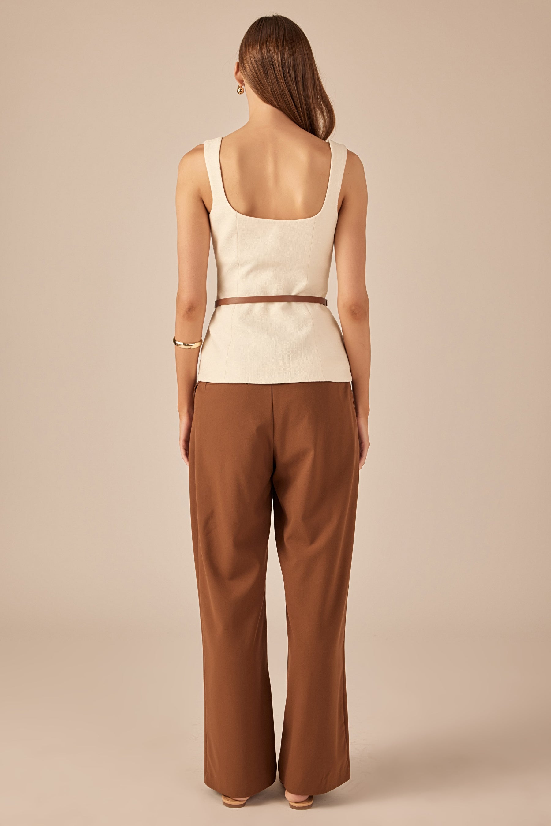 ENDLESS ROSE - Blend Sweetheart Long Top - CAMI TOPS & TANK available at Objectrare