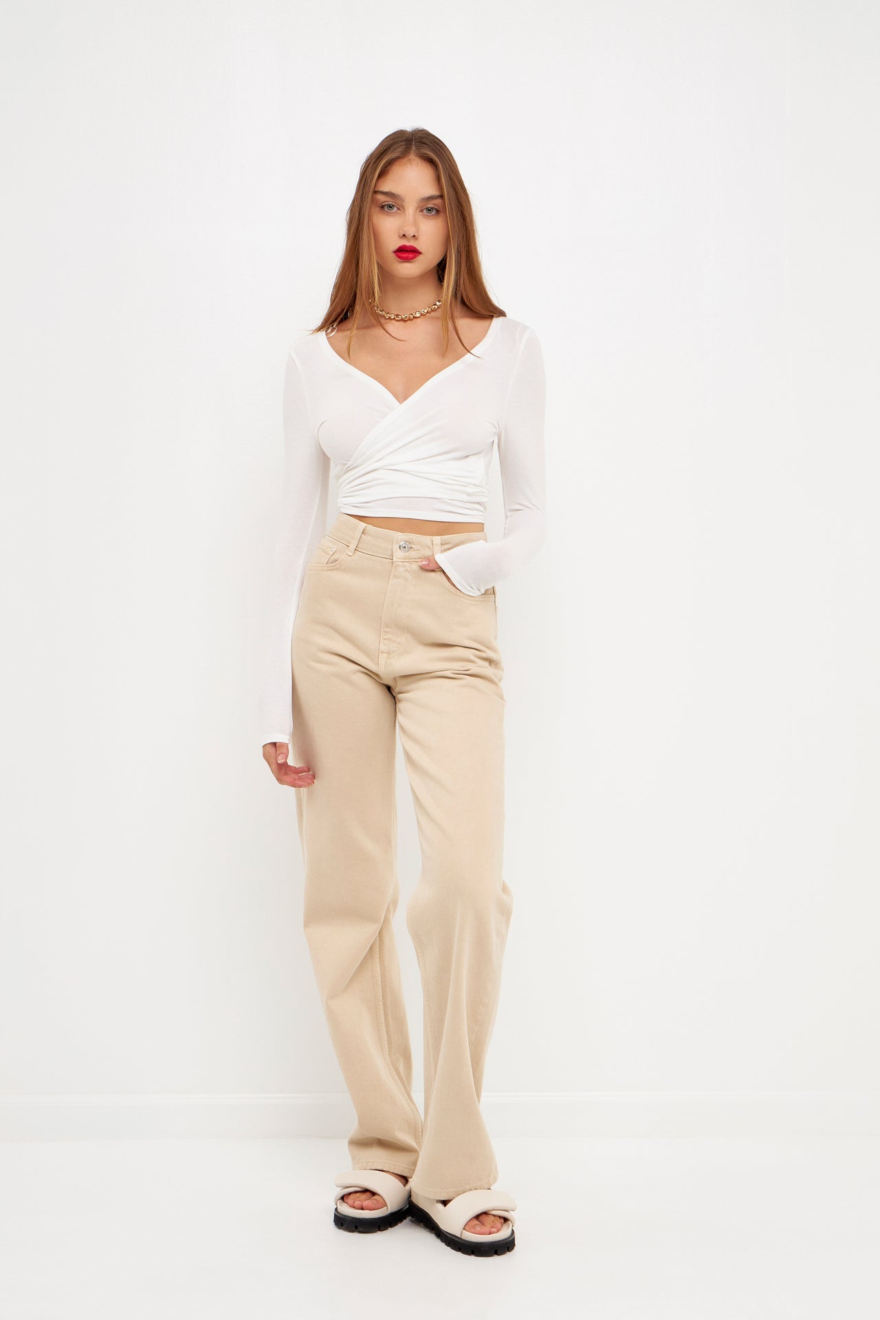 GREY LAB - Two Piece Set Cardigan Cami - TOPS available at Objectrare