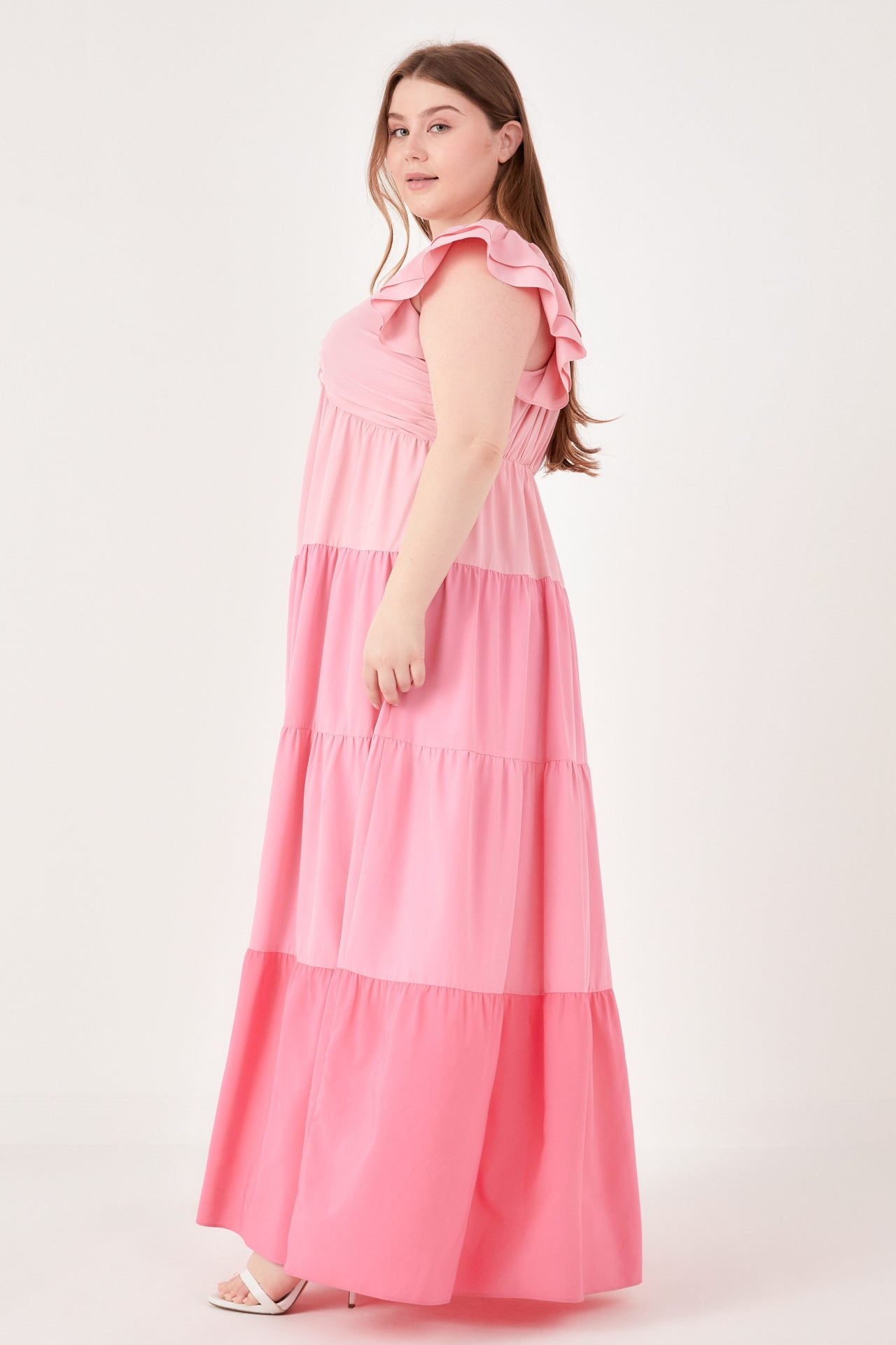 ENGLISH FACTORY - Sweet Heart Color Block Maxi Dress - DRESSES available at Objectrare